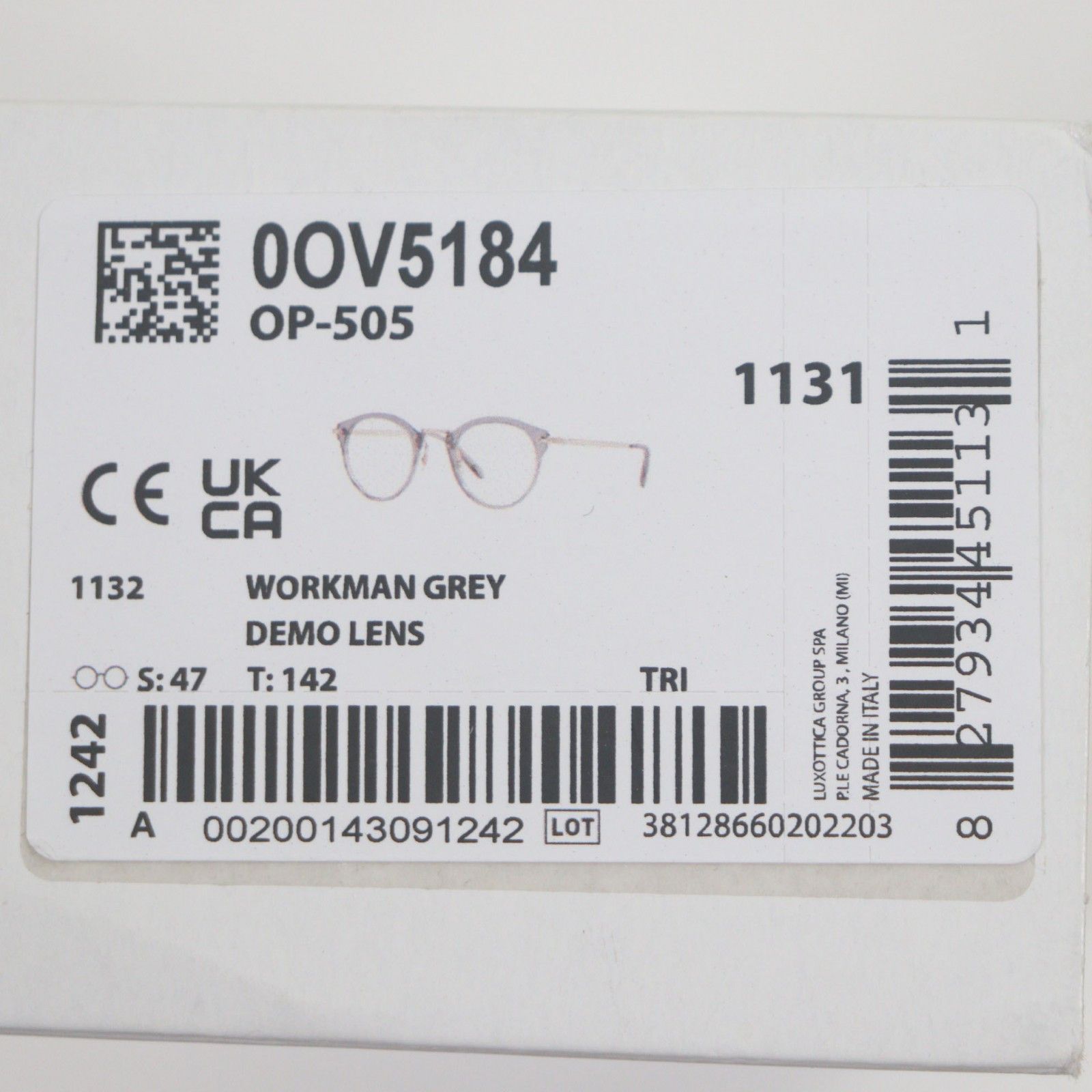 Other Other OLIVER PEOPLES OV5184 Glasses Plastic / Synthetic Glasses OV5184 1132 DUTY FREE for USA Size ONE SIZE - 14 Thumbnail