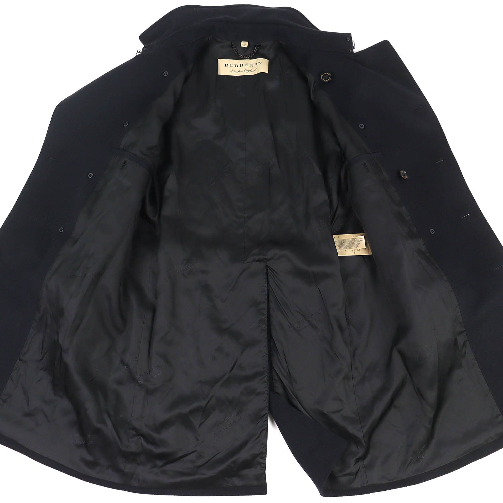 Burberry Burberry Burberry Belted logo-button Double-breasted Cashmere Coat Textile Outerwear DUTY FREE for USA Size ONE SIZE - 3 Thumbnail