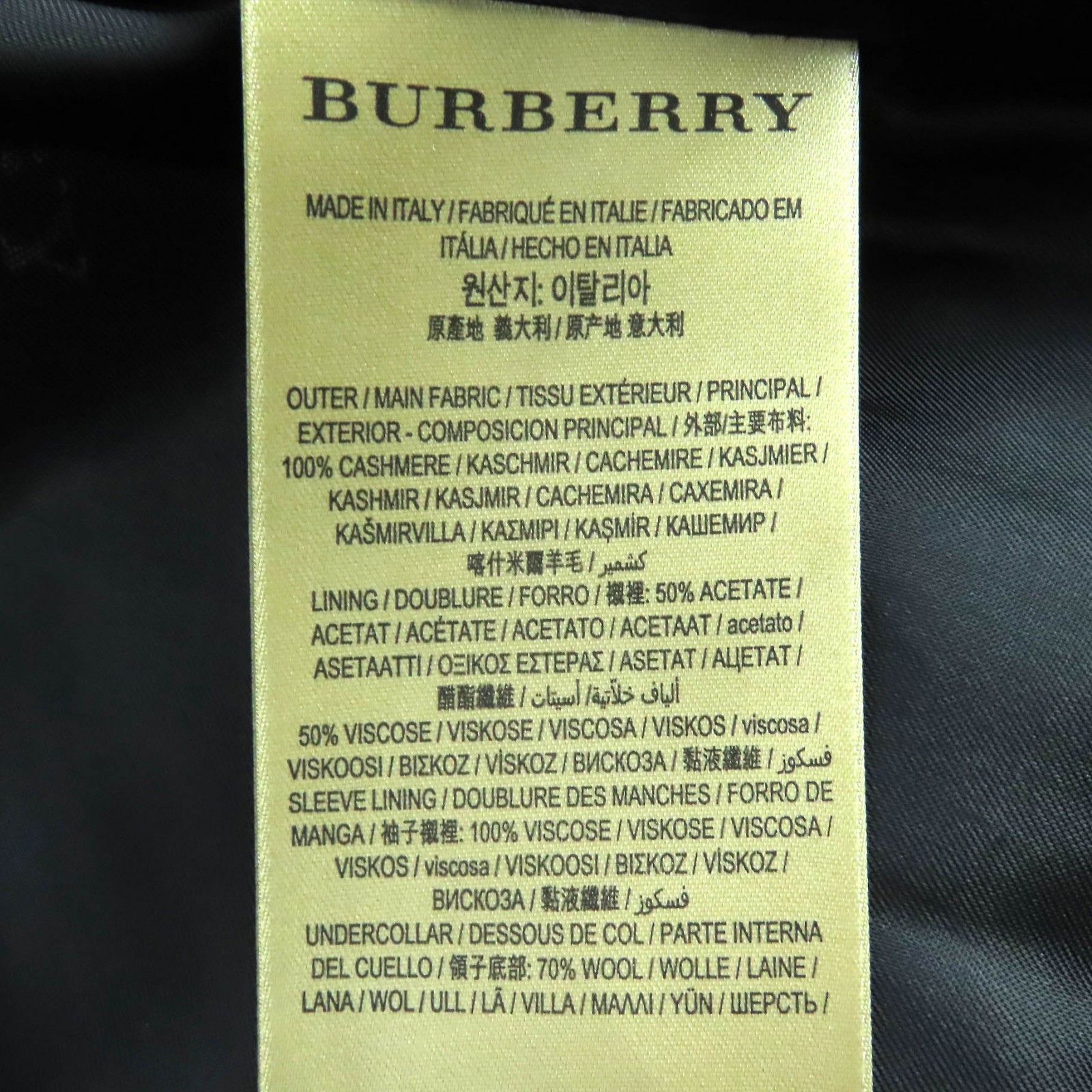 Burberry Burberry Burberry Belted logo-button Double-breasted Cashmere Coat Textile Outerwear DUTY FREE for USA Size ONE SIZE - 8 Thumbnail