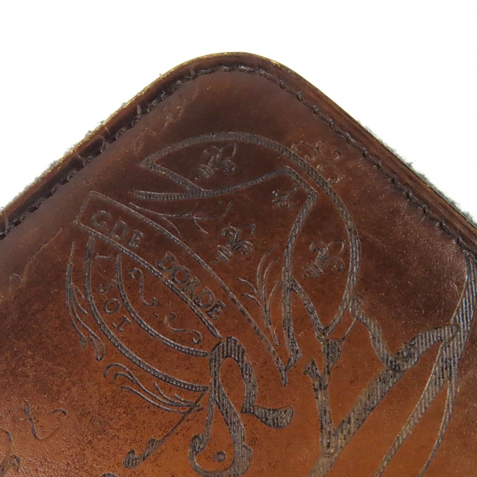 Berluti Berluti Berluti ITAUBA Calligraphy Leather Long Wallet Leather Long Wallet DUTY FREE for USA Size ONE SIZE - 4 Thumbnail