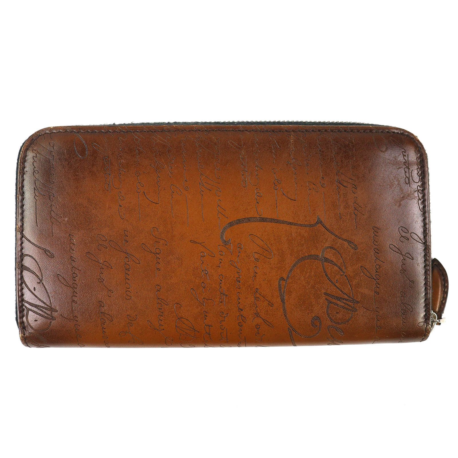 Berluti Berluti Berluti ITAUBA Calligraphy Leather Long Wallet Leather Long Wallet DUTY FREE for USA Size ONE SIZE - 2 Thumbnail