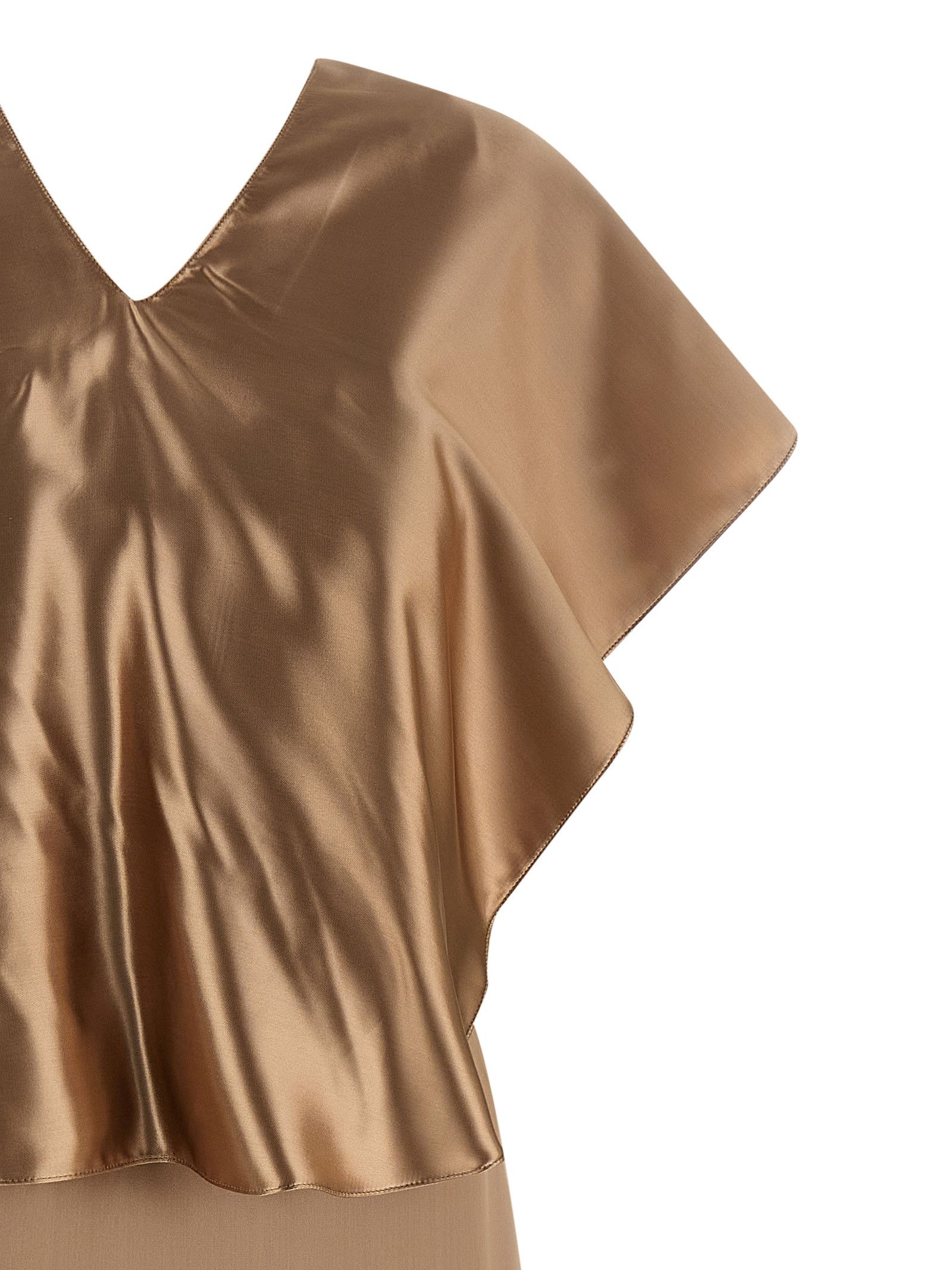Fabiana Filippi Dress with cape Size S / US 4 / IT 40 - 4 Thumbnail