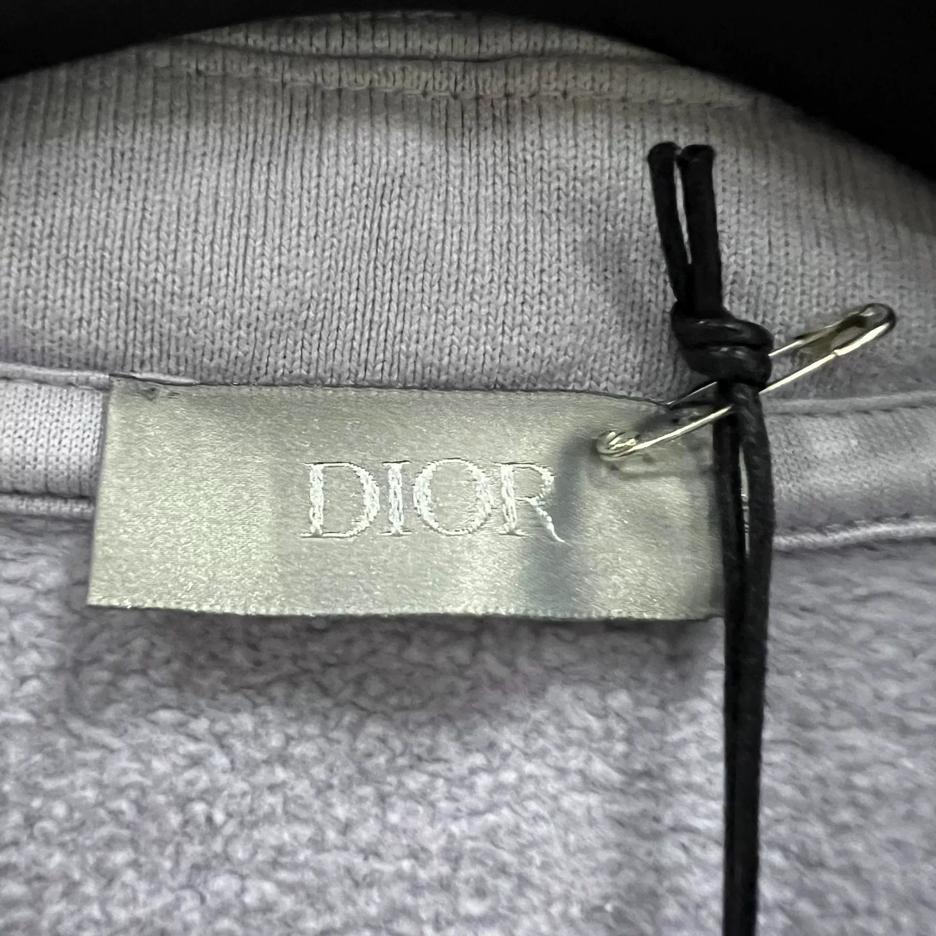 Dior Dior Purple Logo Embroidered Half-Zip Sweatshirt Size US XXL / EU 58 / 5 - 6 Thumbnail