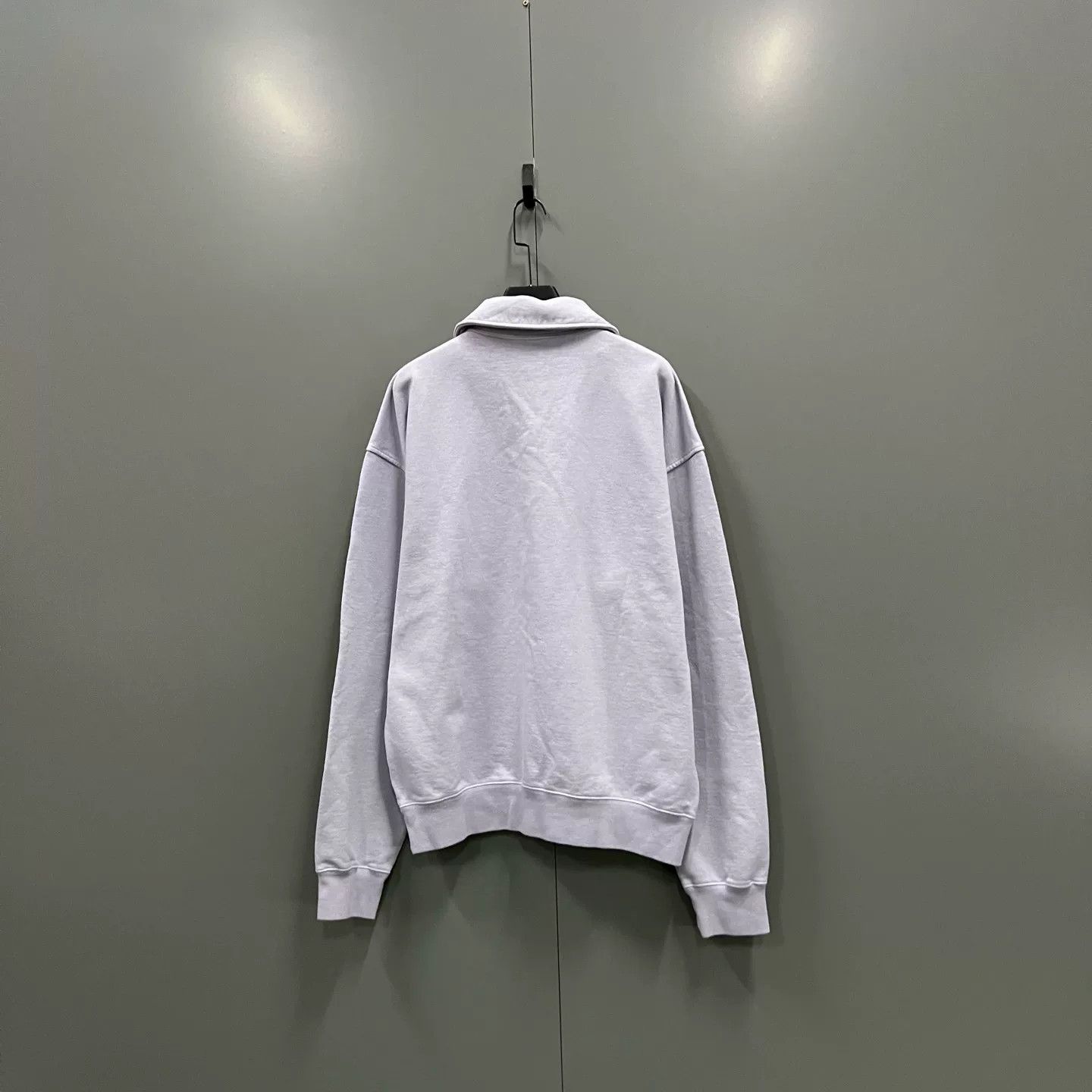 Dior Dior Purple Logo Embroidered Half-Zip Sweatshirt Size US XXL / EU 58 / 5 - 2 Thumbnail