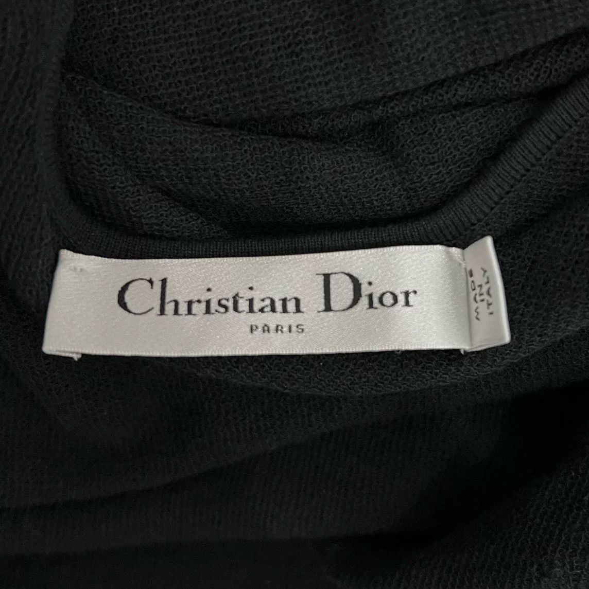 Dior Dior Bee Embroidery Off-Shoulder Black Top Size XS / US 0-2 / IT 36-38 - 4 Thumbnail