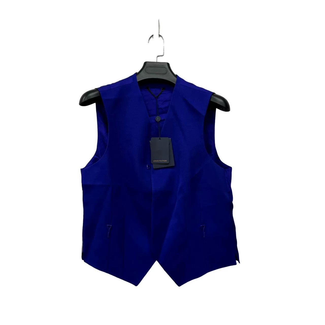 Louis Vuitton Louis Vuitton Runway Blue Vest Size US M / EU 48-50 / 2 - 2 Thumbnail