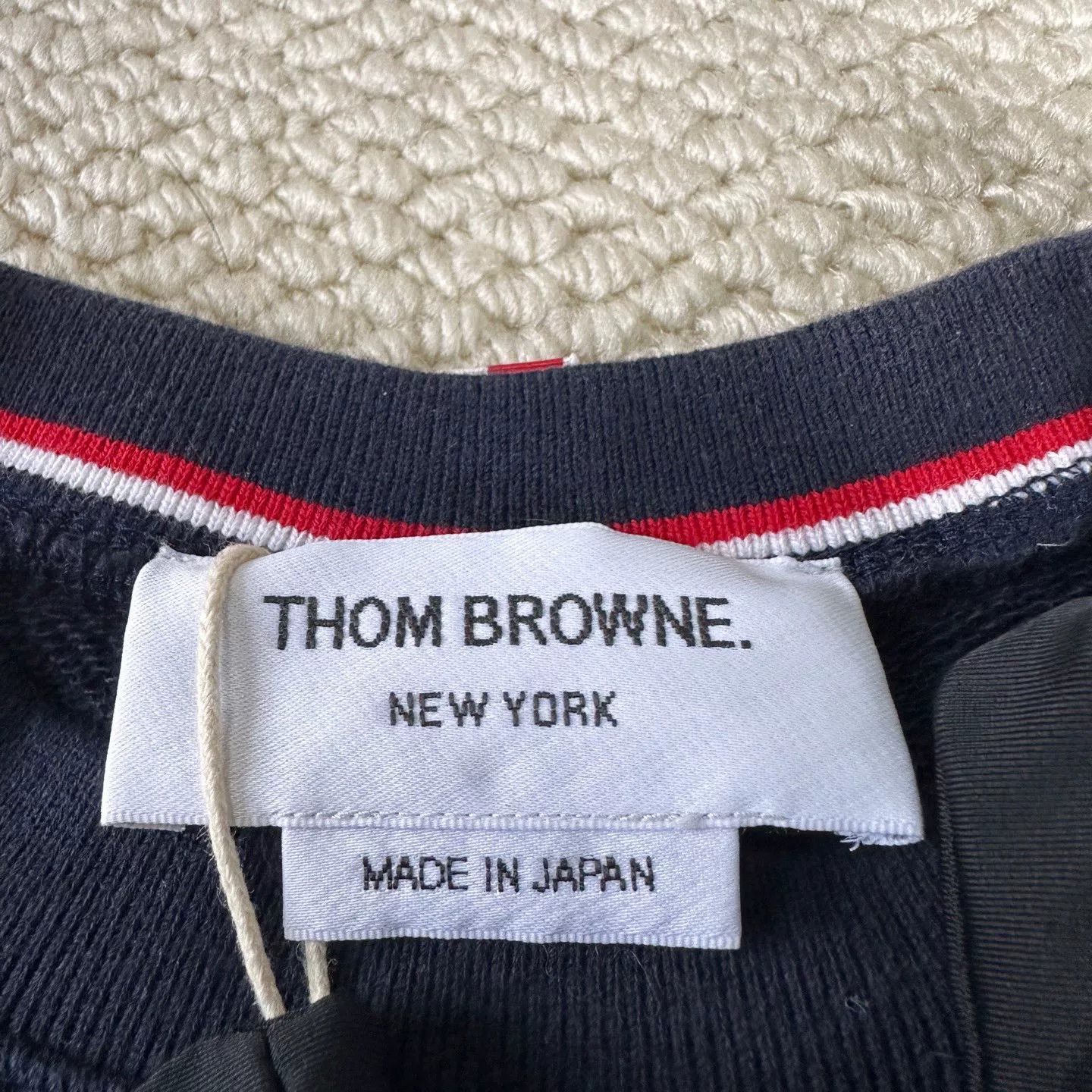 Thom Browne Thom Browne Classic Four-Stripe Sweatshirt Size US S / EU 44-46 / 1 - 3 Thumbnail