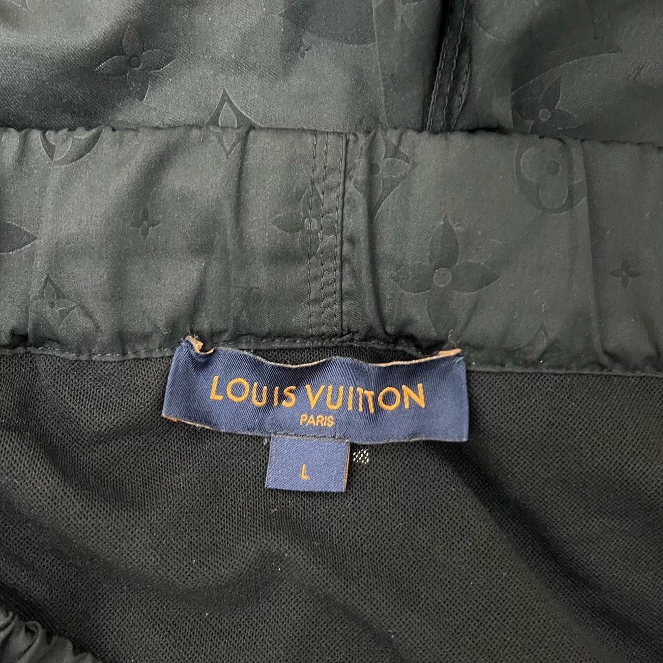 Louis Vuitton Louis Vuitton LV Black Patterned Shorts Size US 28 / EU 44 - 4 Thumbnail