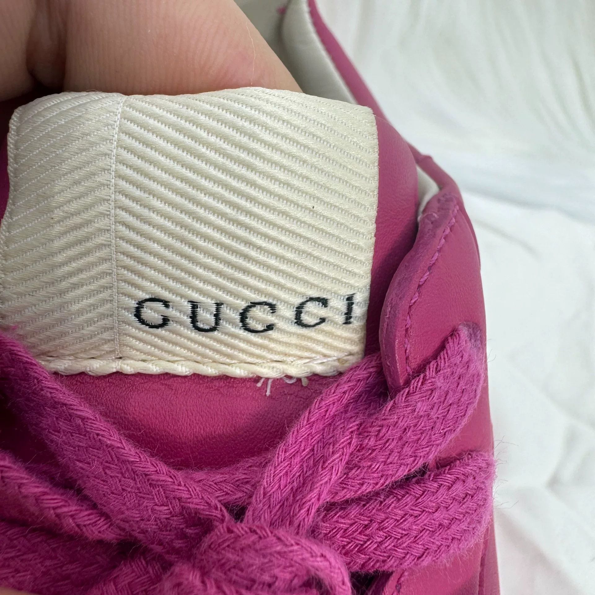 Gucci Gucci Pink Belt Dad Shoes Size US 5 / IT 35 - 6 Thumbnail