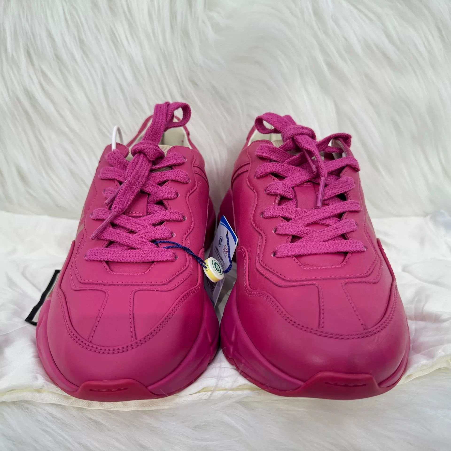 Gucci Gucci Pink Belt Dad Shoes Size US 5 / IT 35 - 2 Thumbnail