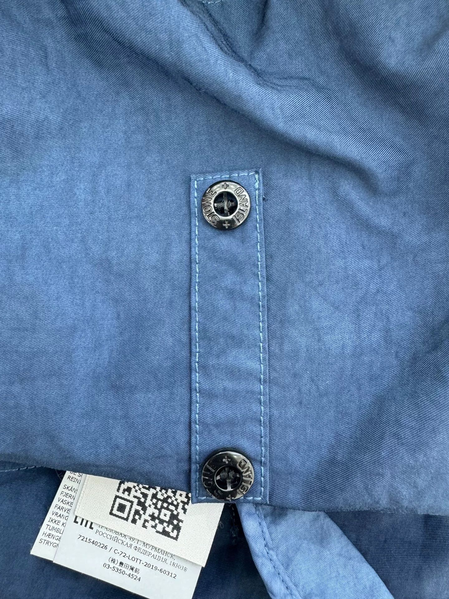Stone Island Stone Island Diagonal Zip Nylon Jacket Size US M / EU 48-50 / 2 - 7 Thumbnail