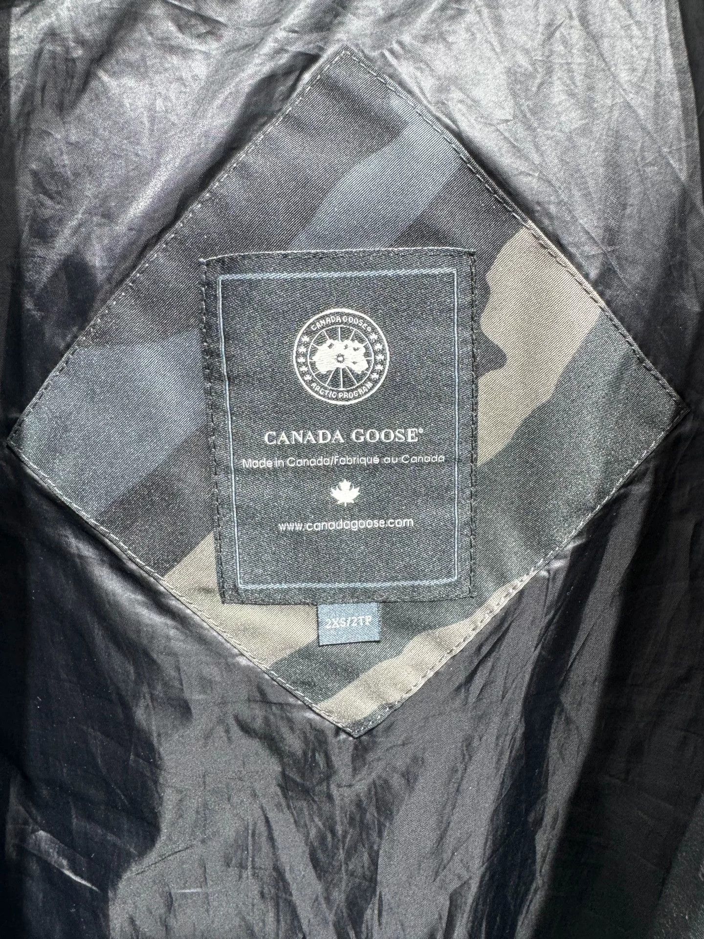 Canada Goose Canada Goose Black Label Camo Down Jacket Size XXS / US 00 / IT 34 - 5 Thumbnail