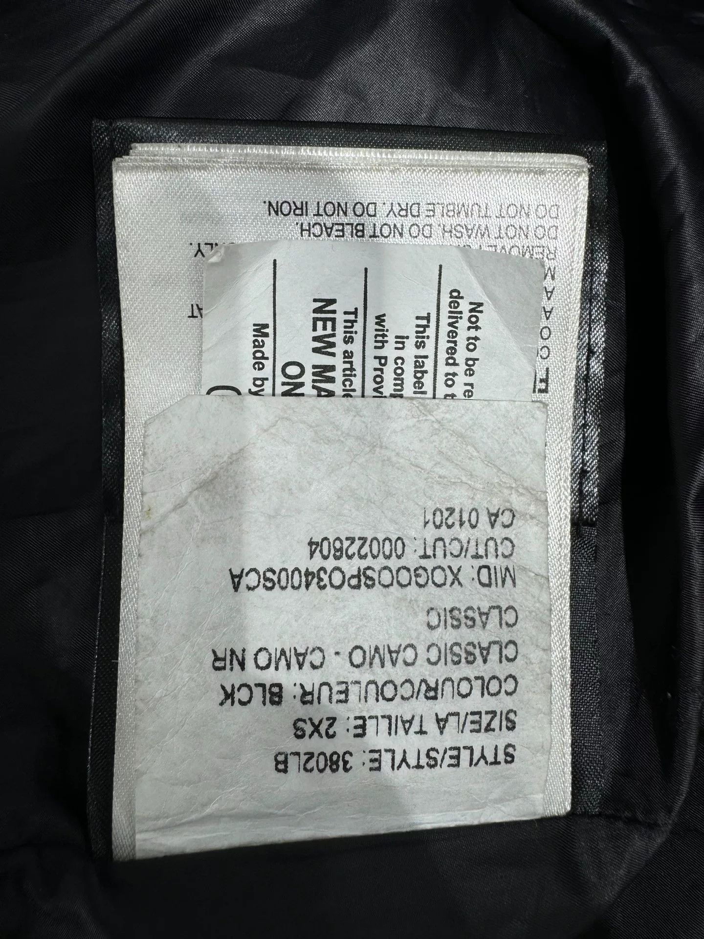 Canada Goose Canada Goose Black Label Camo Down Jacket Size XXS / US 00 / IT 34 - 4 Thumbnail