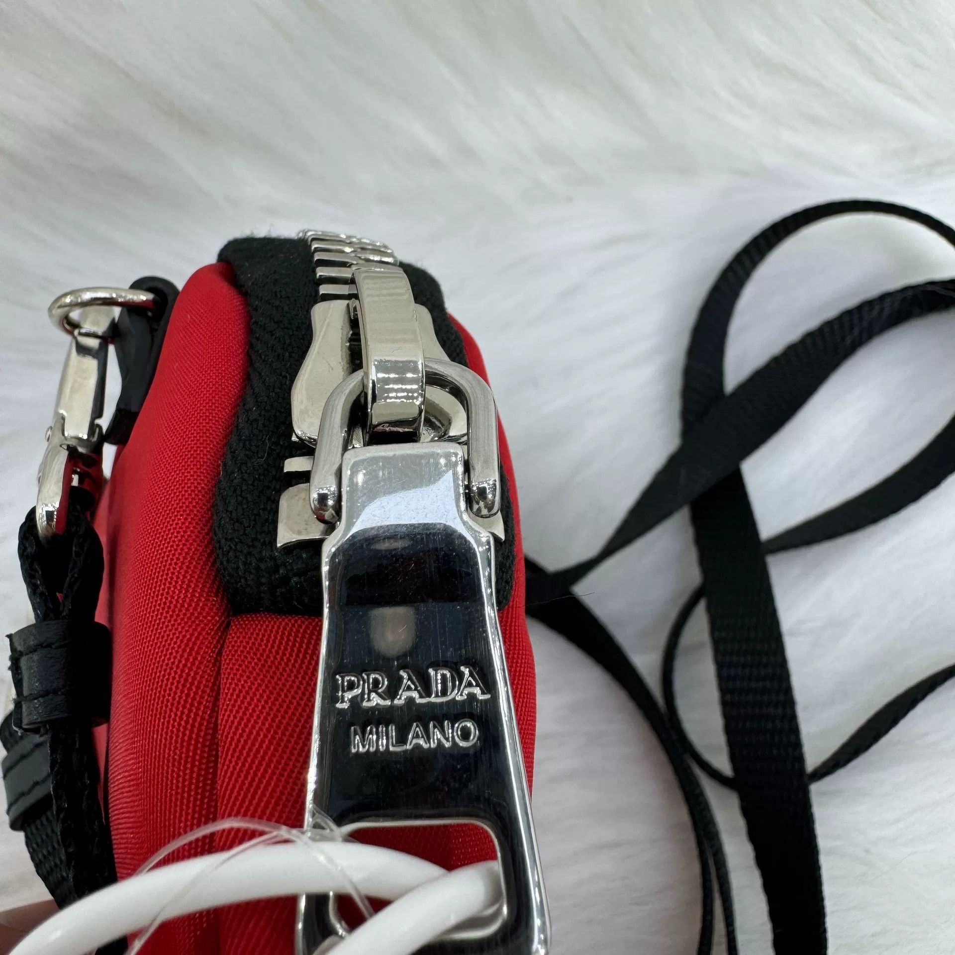 Prada Prada Nylon Cargo Small Pouch with Lanyard Size ONE SIZE - 4 Thumbnail