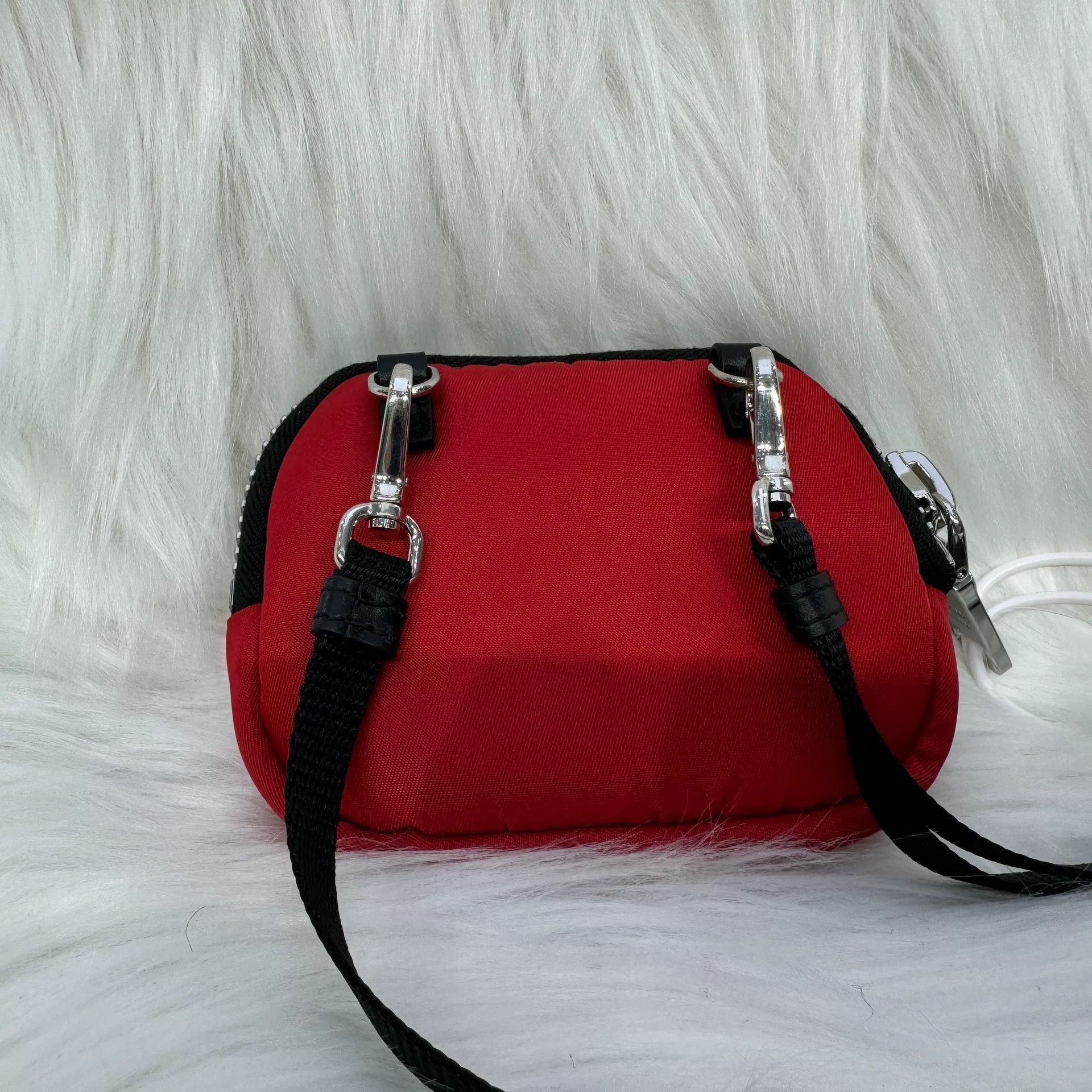 Prada Prada Nylon Cargo Small Pouch with Lanyard Size ONE SIZE - 3 Thumbnail