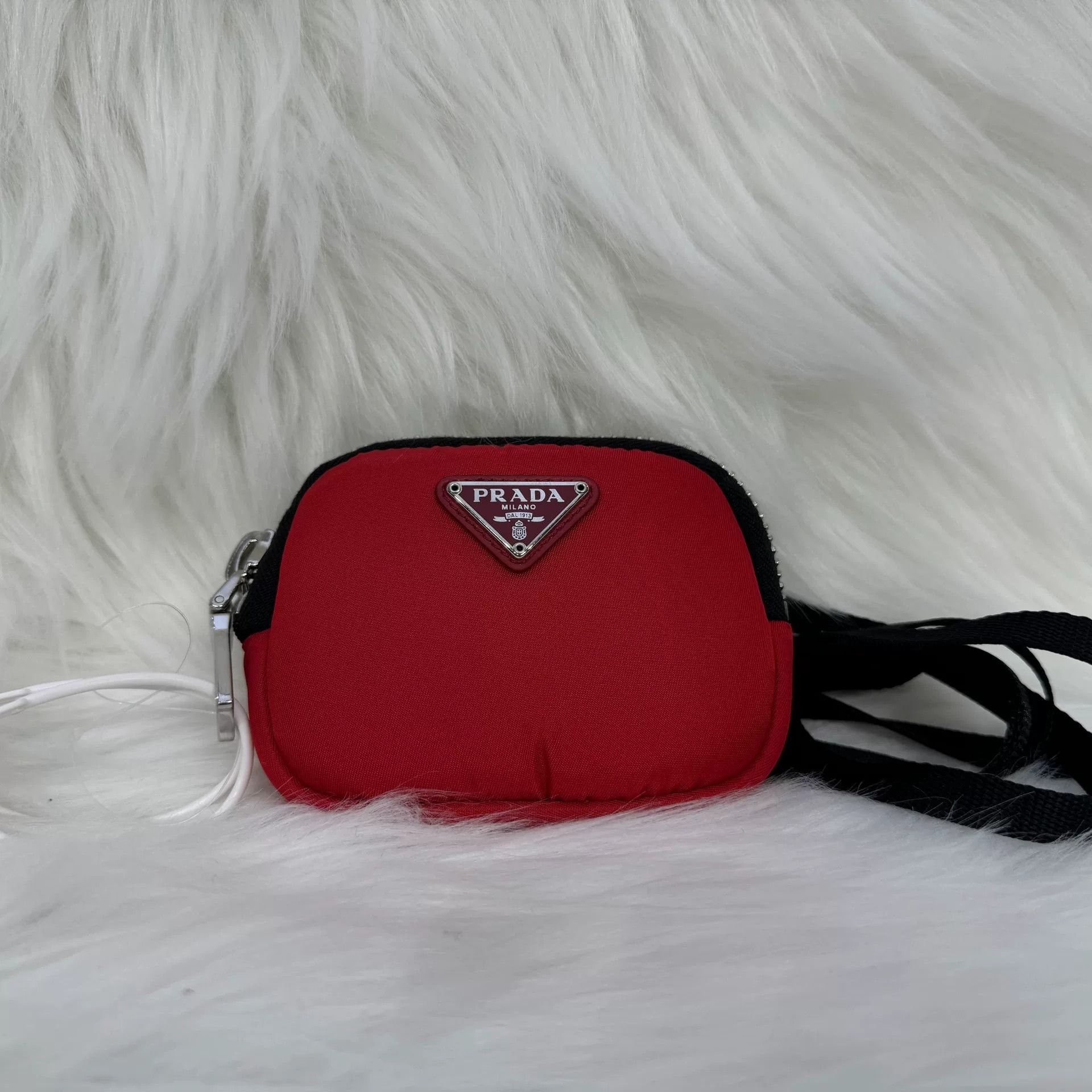 Prada Prada Nylon Cargo Small Pouch with Lanyard Size ONE SIZE - 2 Thumbnail