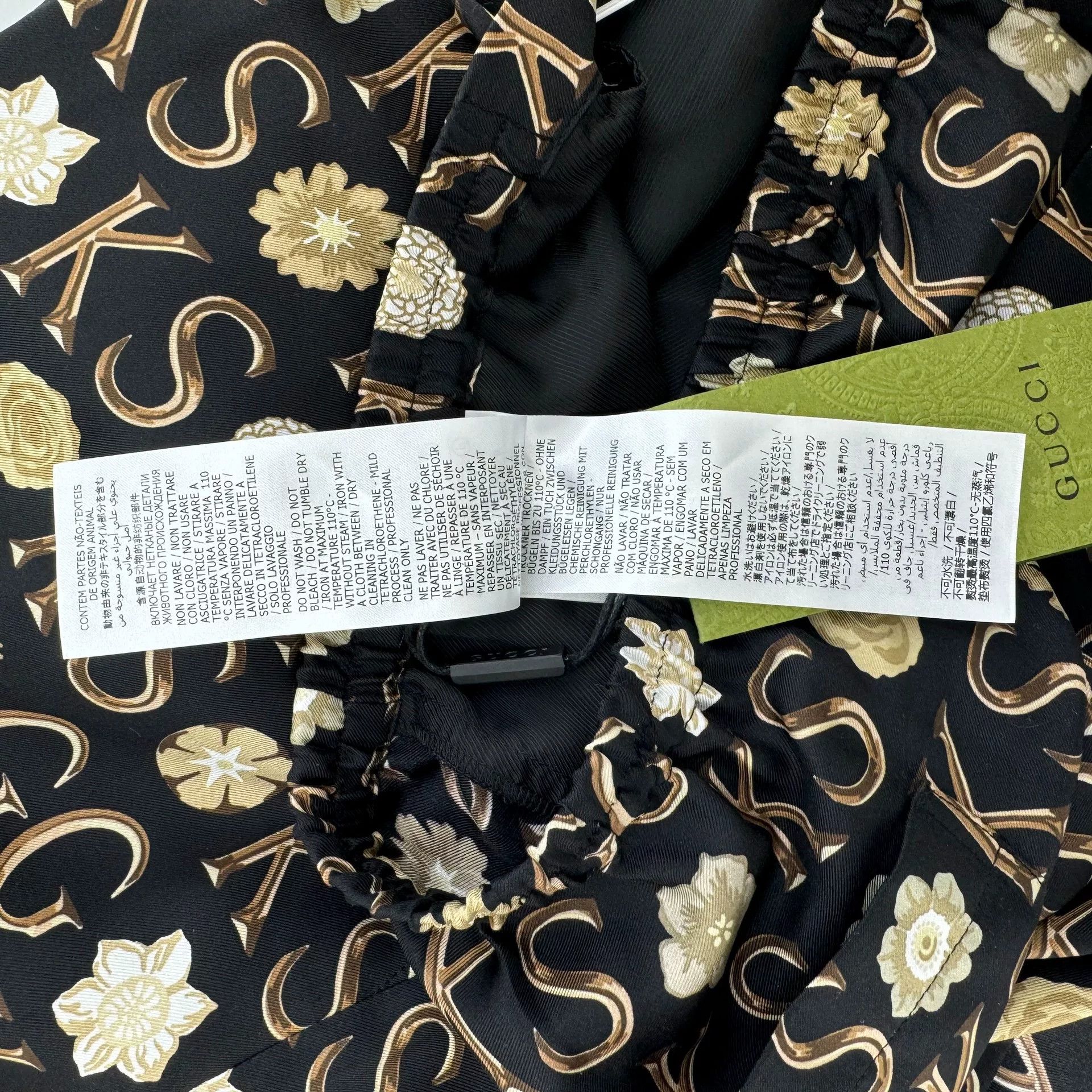 Gucci Gucci x Ken Scott Silk Shorts Size US 32 / EU 48 - 8 Thumbnail