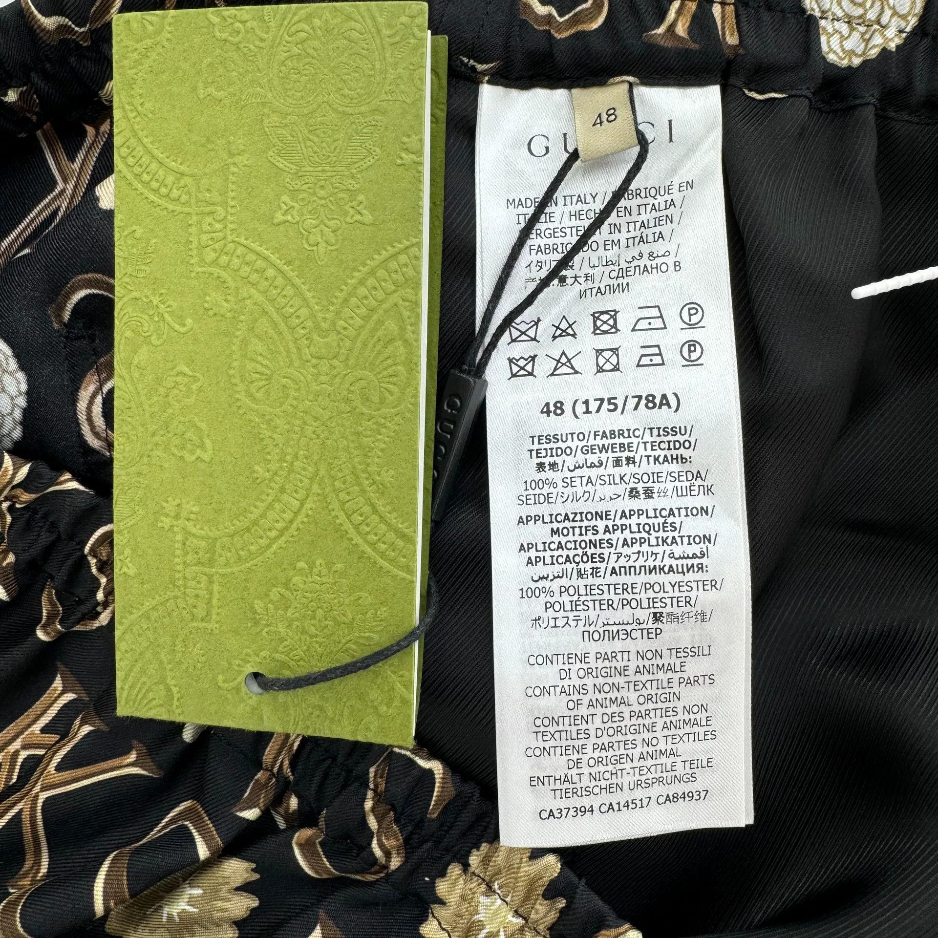 Gucci Gucci x Ken Scott Silk Shorts Size US 32 / EU 48 - 7 Thumbnail