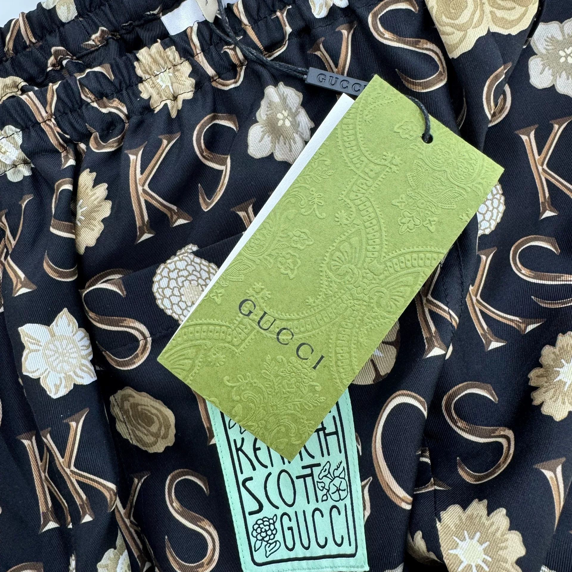 Gucci Gucci x Ken Scott Silk Shorts Size US 32 / EU 48 - 6 Thumbnail