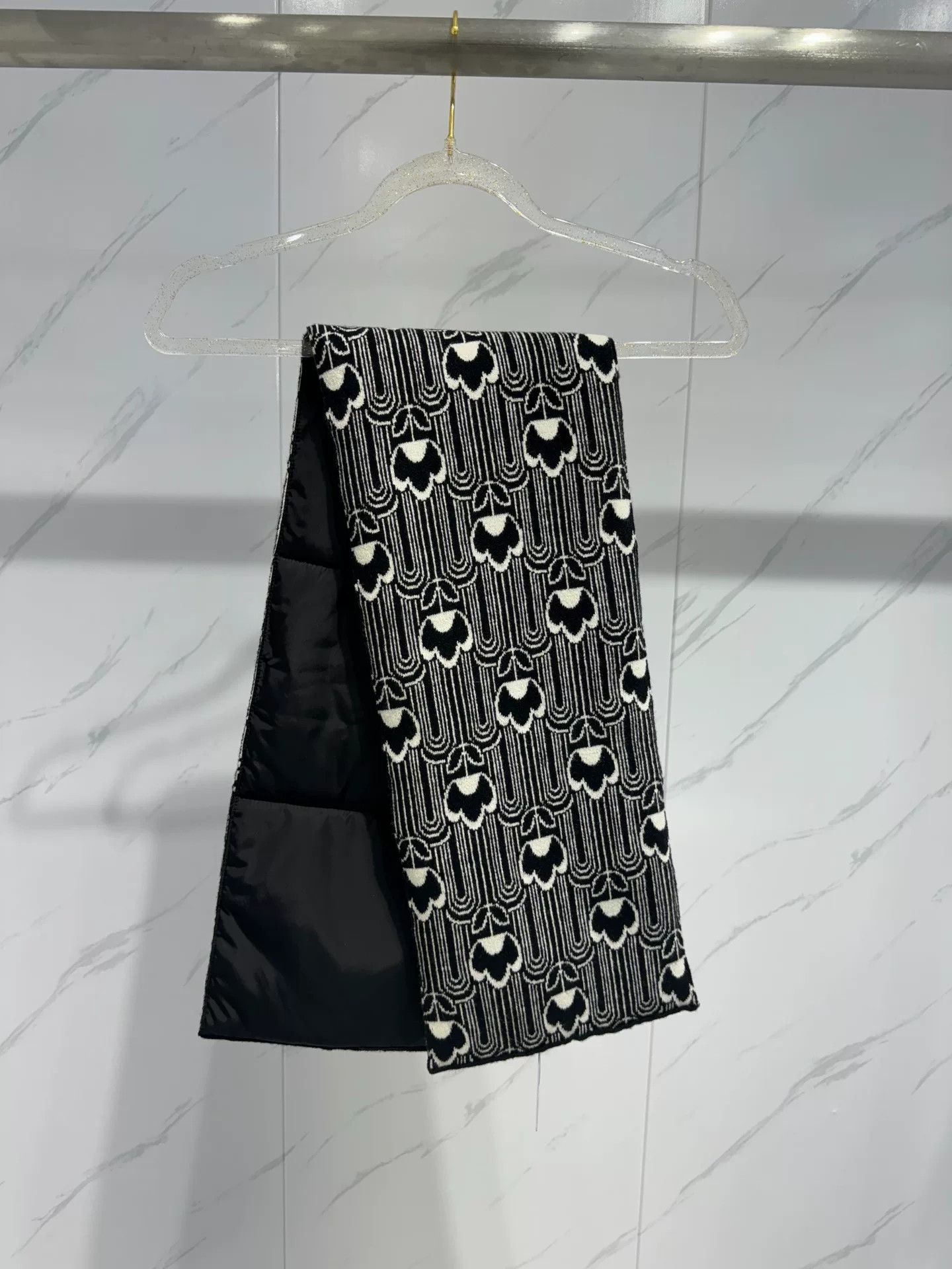 Prada Prada Printed Scarf with Triangle Bag Size ONE SIZE - 2 Thumbnail