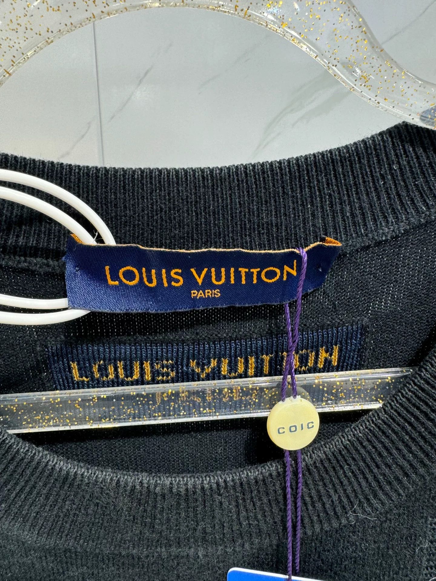 Louis Vuitton Louis Vuitton Black Short Sleeve T-shirt Size US XL / EU 56 / 4 - 3 Thumbnail