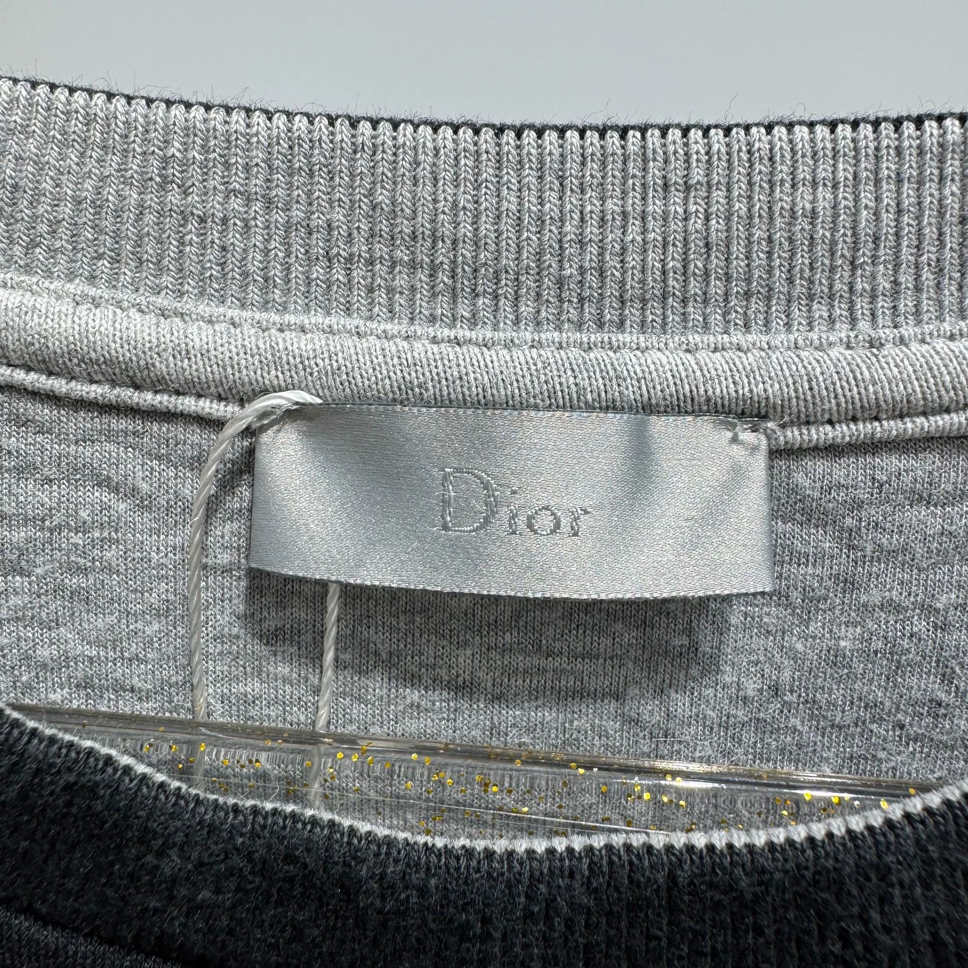 Dior Dior Space Cotton Two-Tone Slogan Sweatshirt L Size US L / EU 52-54 / 3 - 4 Thumbnail