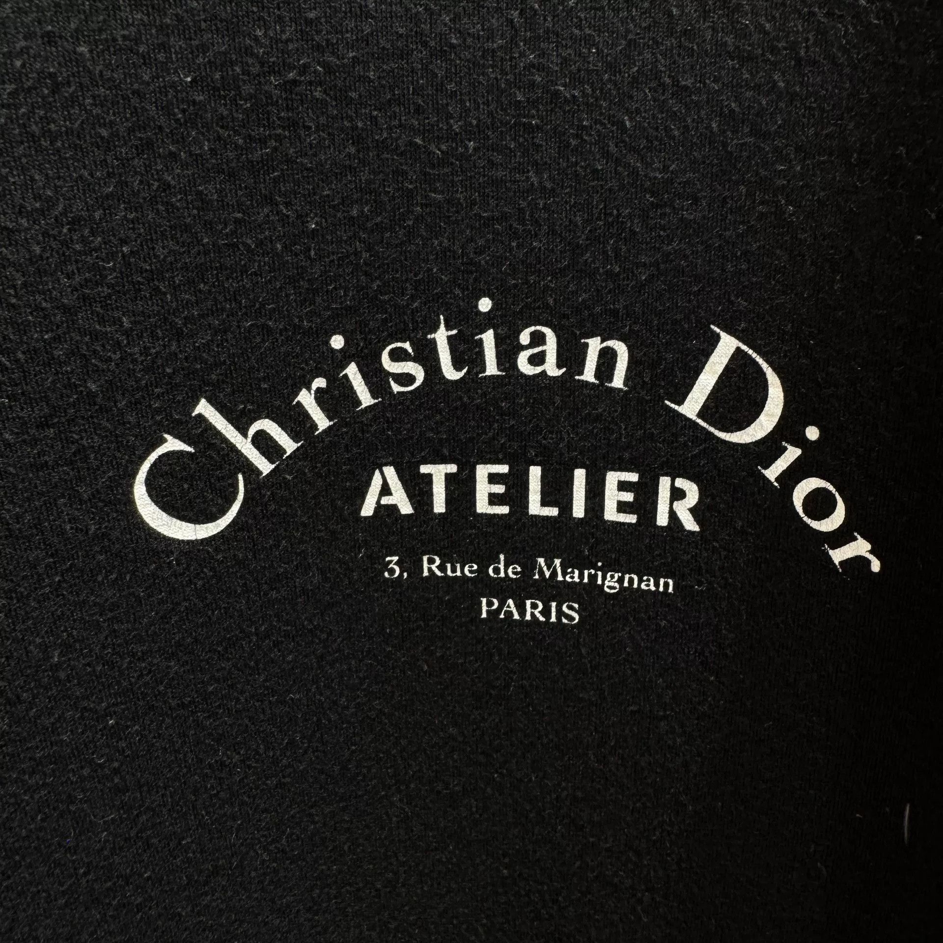 Dior Dior Space Cotton Two-Tone Slogan Sweatshirt L Size US L / EU 52-54 / 3 - 3 Thumbnail