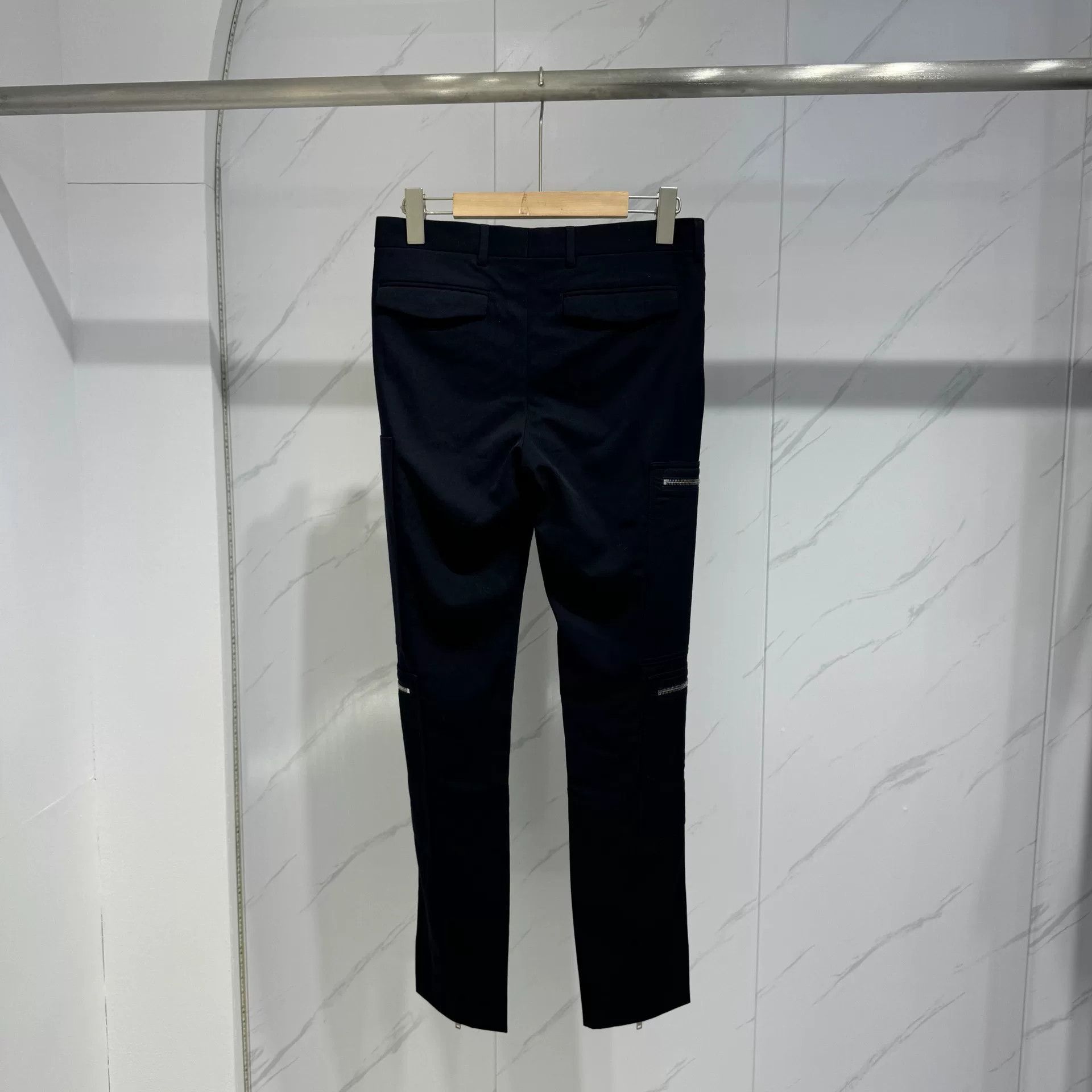 Dior Dior Wool Cargo Multi-Zipper Pants Size US 28 / EU 44 - 2 Thumbnail