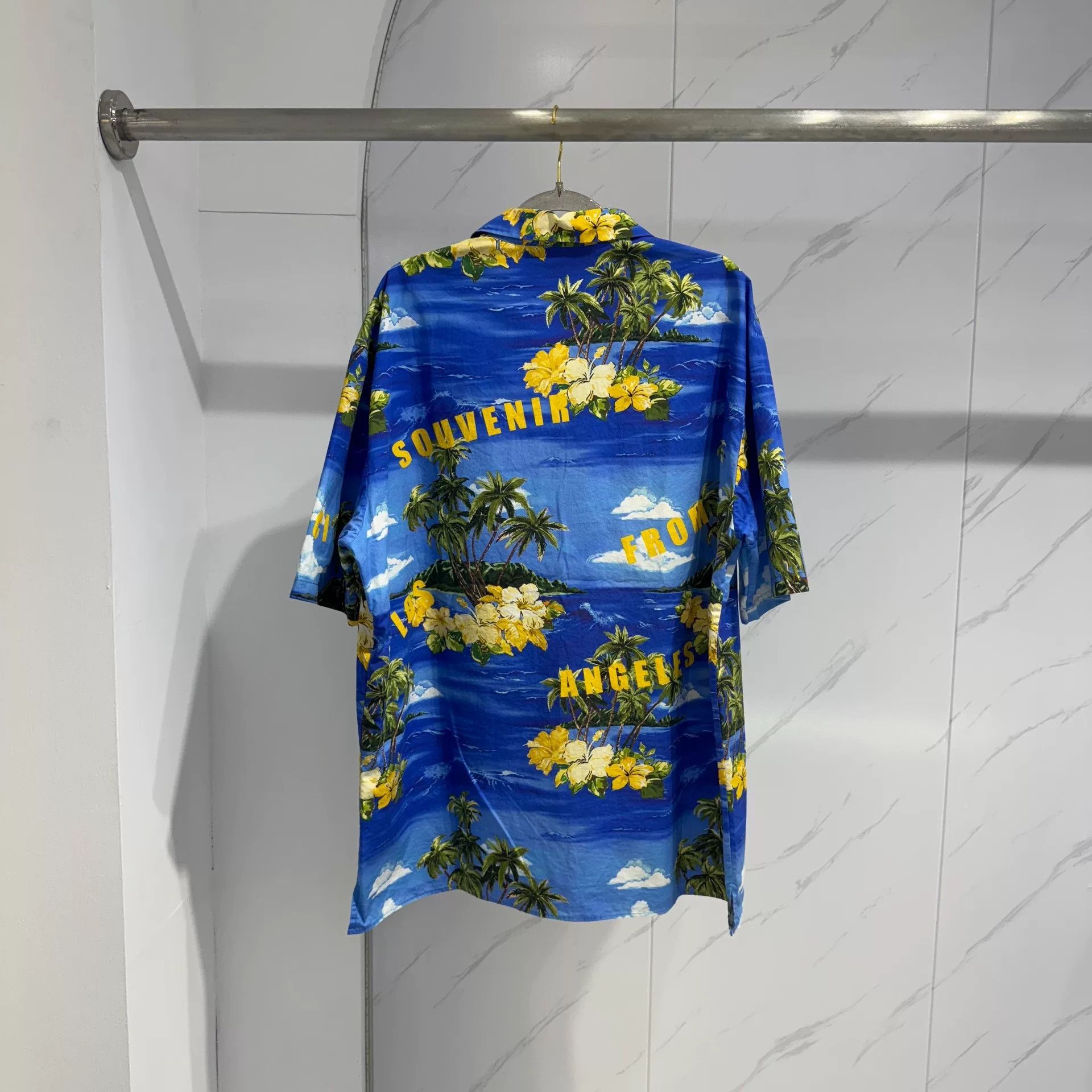 Gucci Gucci Coconut Tree Floral Print Shirt Size US M / EU 48-50 / 2 - 2 Thumbnail