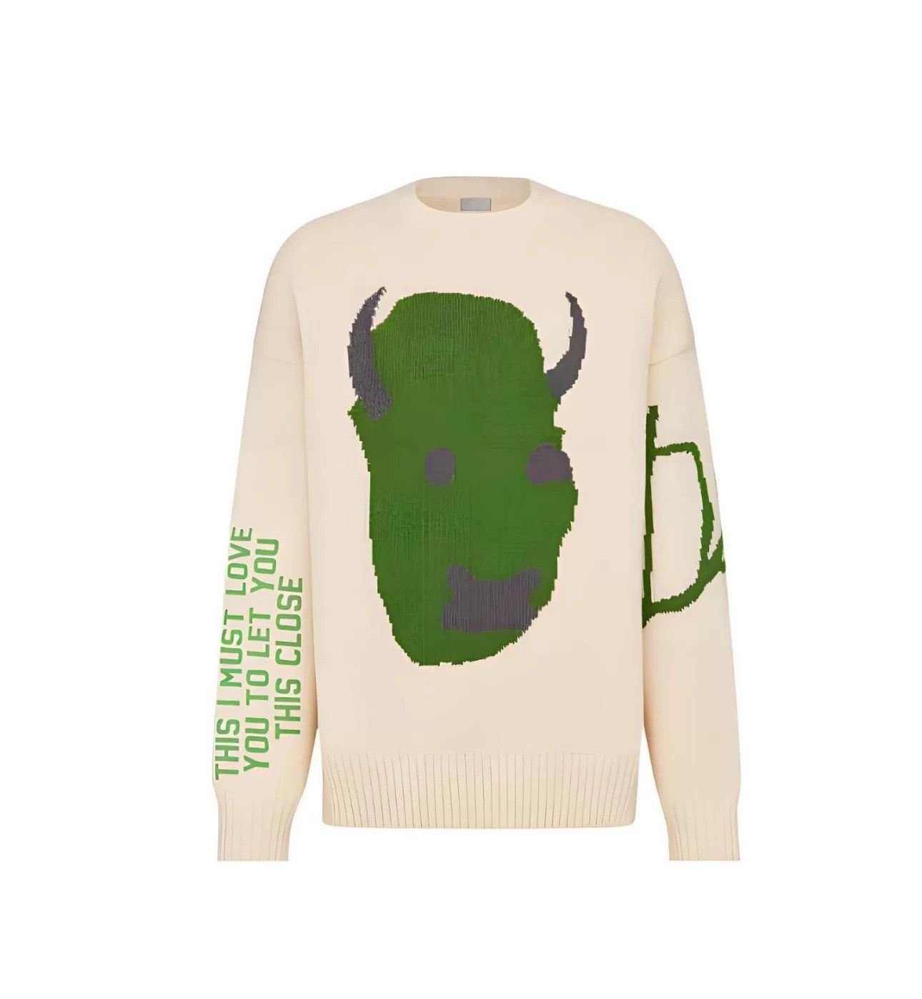 Dior Dior x Travis Scott Devil Print Knit Sweater Size US L / EU 52-54 / 3 - 6 Thumbnail