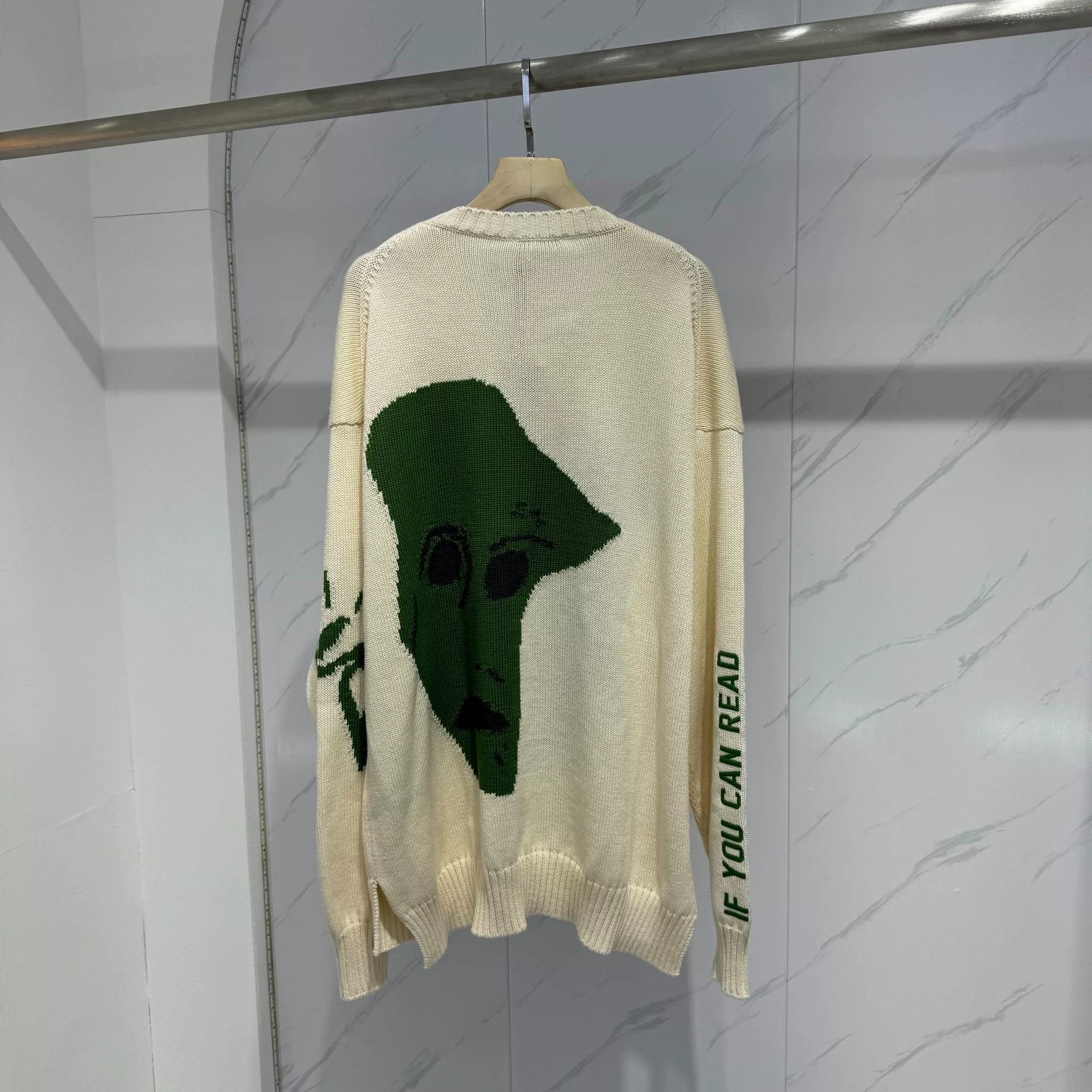 Dior Dior x Travis Scott Devil Print Knit Sweater Size US L / EU 52-54 / 3 - 3 Thumbnail