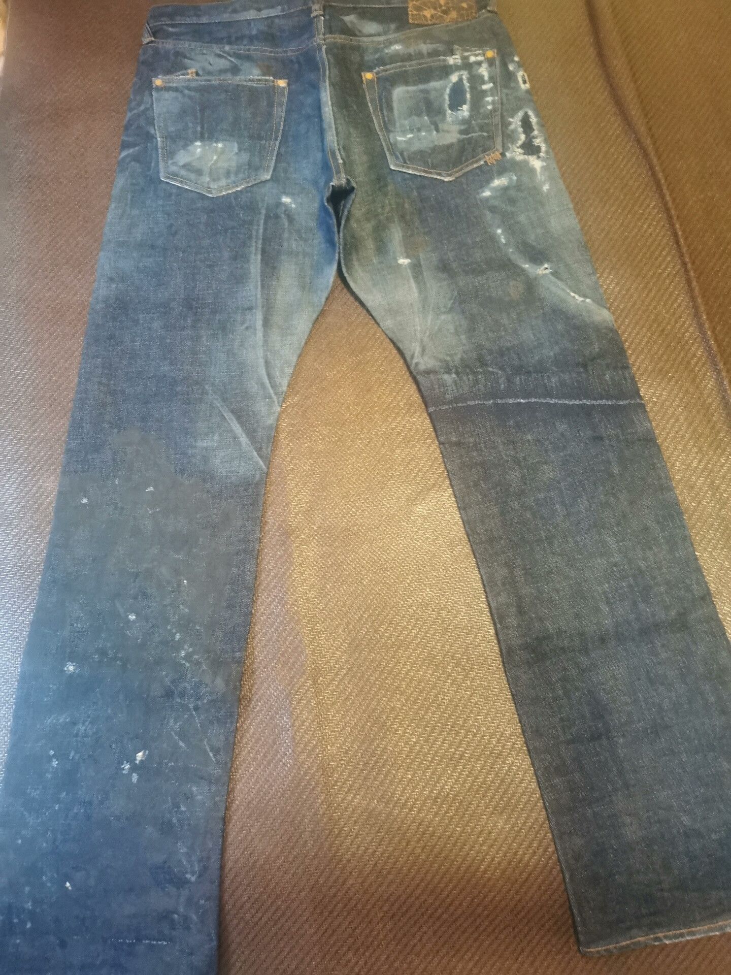 Vintage Straight Purple Denim Jeans Size US 32 / EU 48 - 4 Thumbnail