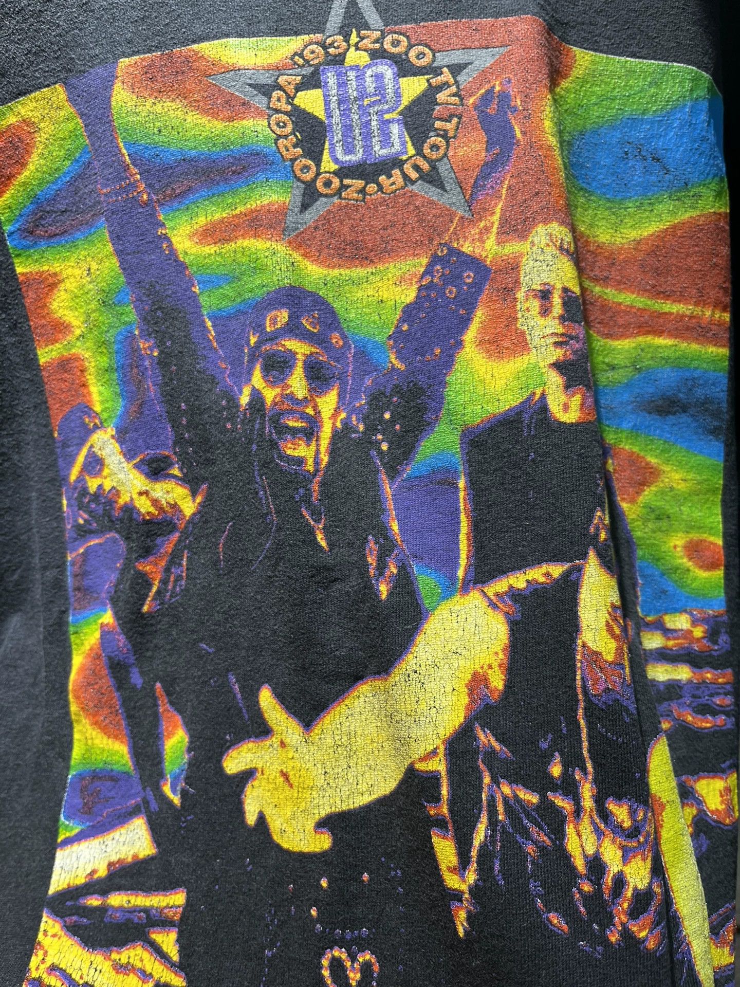 Vintage Vintage U2 1993 Band Tee Size US M / EU 48-50 / 2 - 4 Thumbnail
