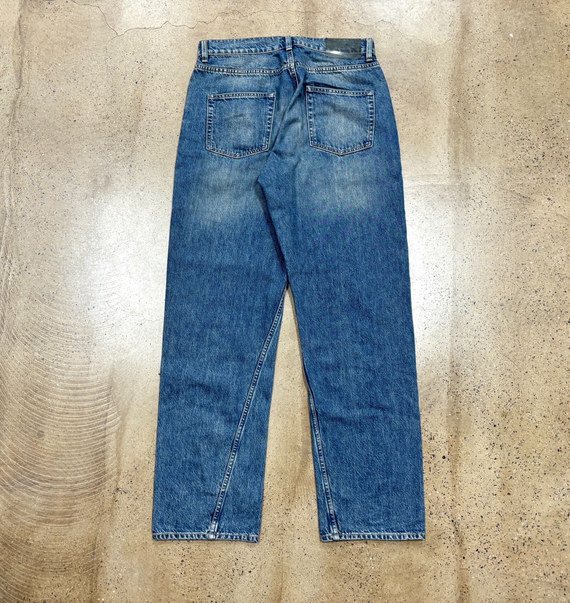 Vintage Legacy Sabot Cut Washed Jeans Size US 30 / EU 46 - 2 Thumbnail