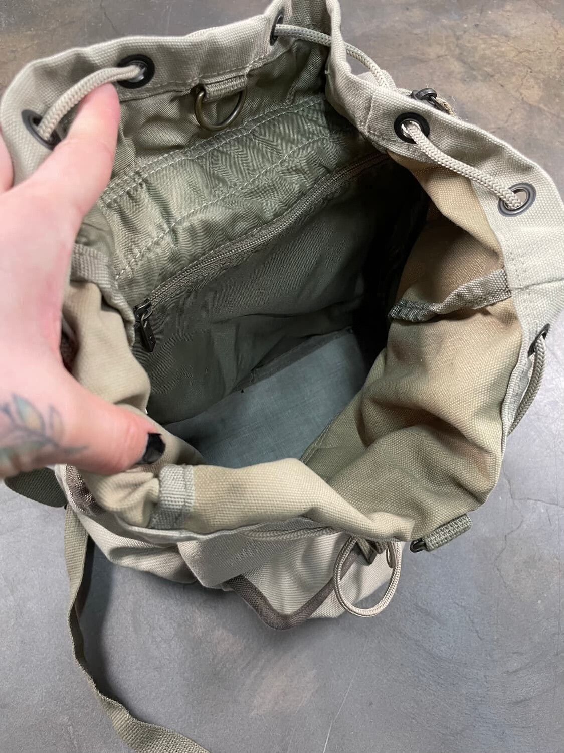 Vintage Vintage Workwear Backpack Size ONE SIZE - 7 Thumbnail