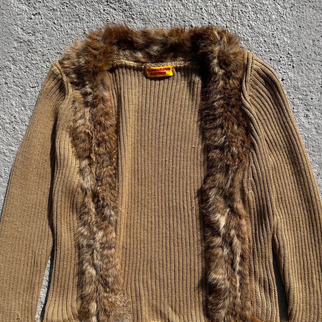 Vintage Glamorous Vintage Knit Cardigan Jacket Size S / US 4 / IT 40 - 4 Thumbnail