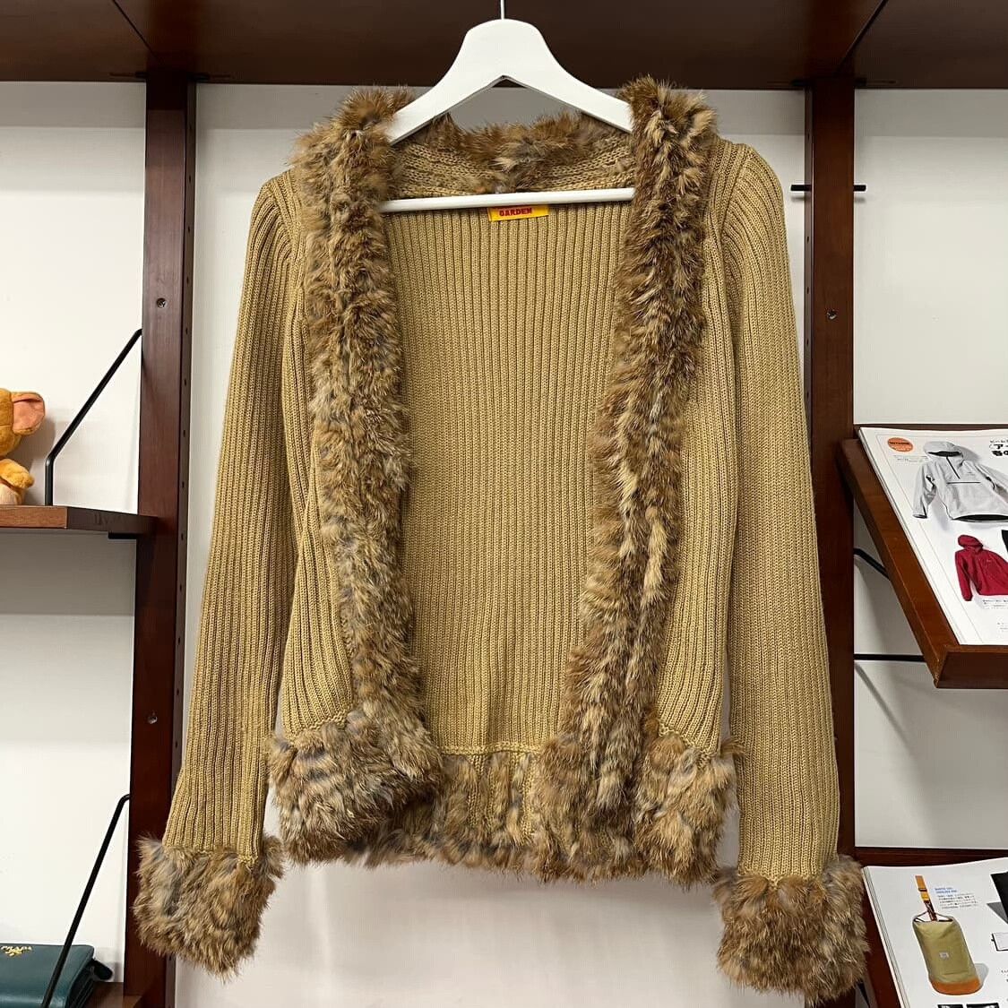 Vintage Glamorous Vintage Knit Cardigan Jacket Size S / US 4 / IT 40 - 2 Thumbnail