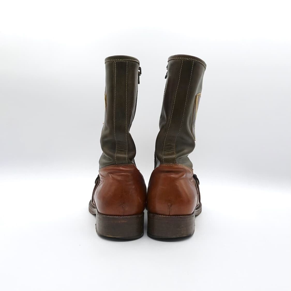 Vintage Vintage Retro Engineer Leather Boots Size US 9 / EU 42 - 5 Thumbnail