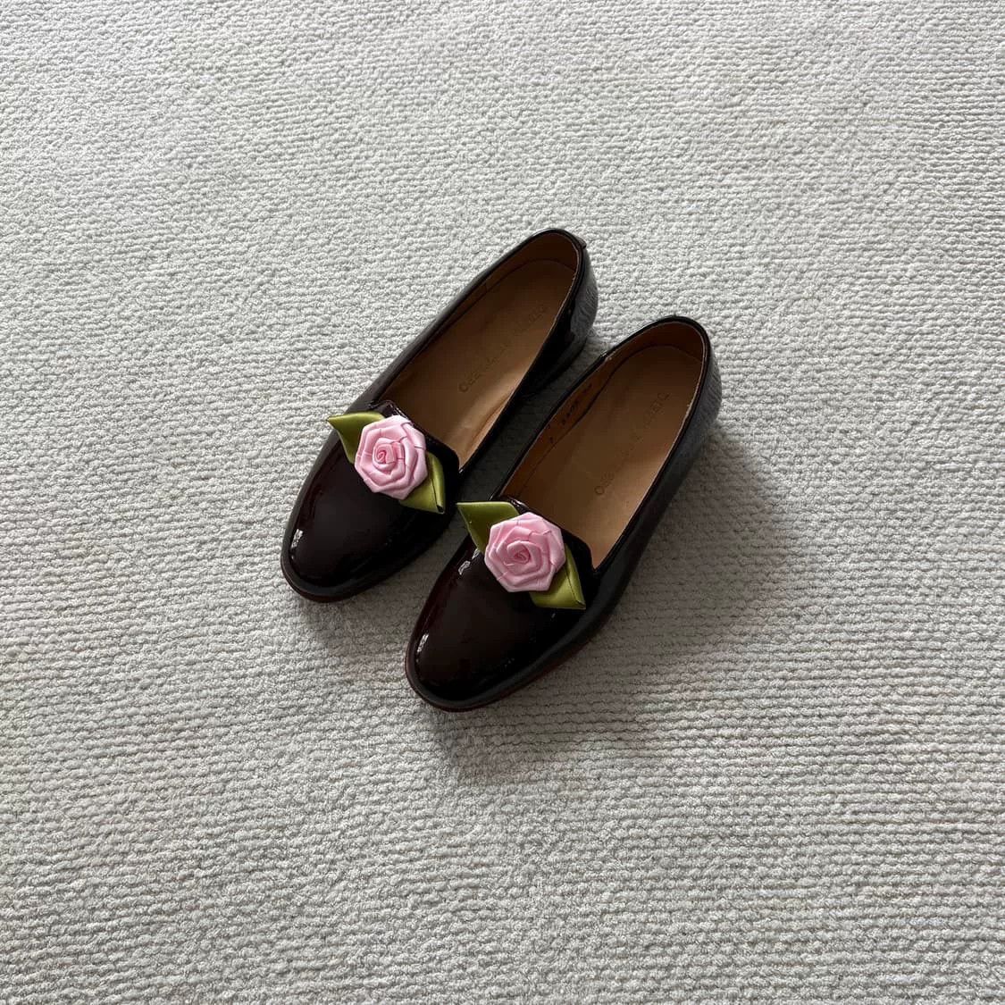 Vintage Vintage Floral Mary Jane Shoes Size US 9 / IT 39 - 3 Thumbnail