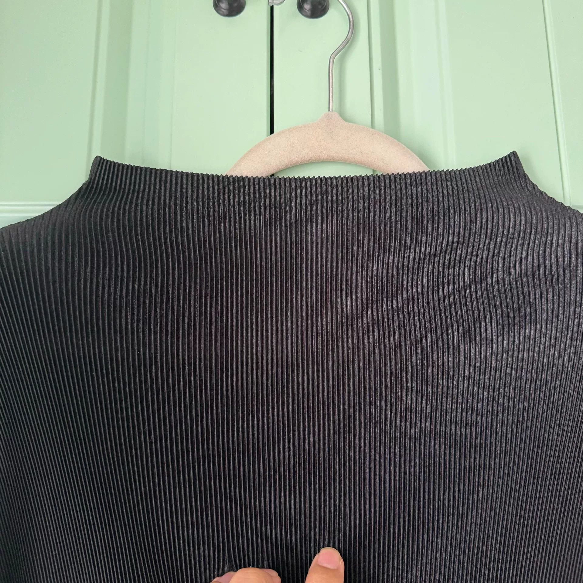 Issey Miyake PLEATS PLEASE FK105 Short-Sleeve Top Size L / US 10 / IT 46 - 6 Thumbnail