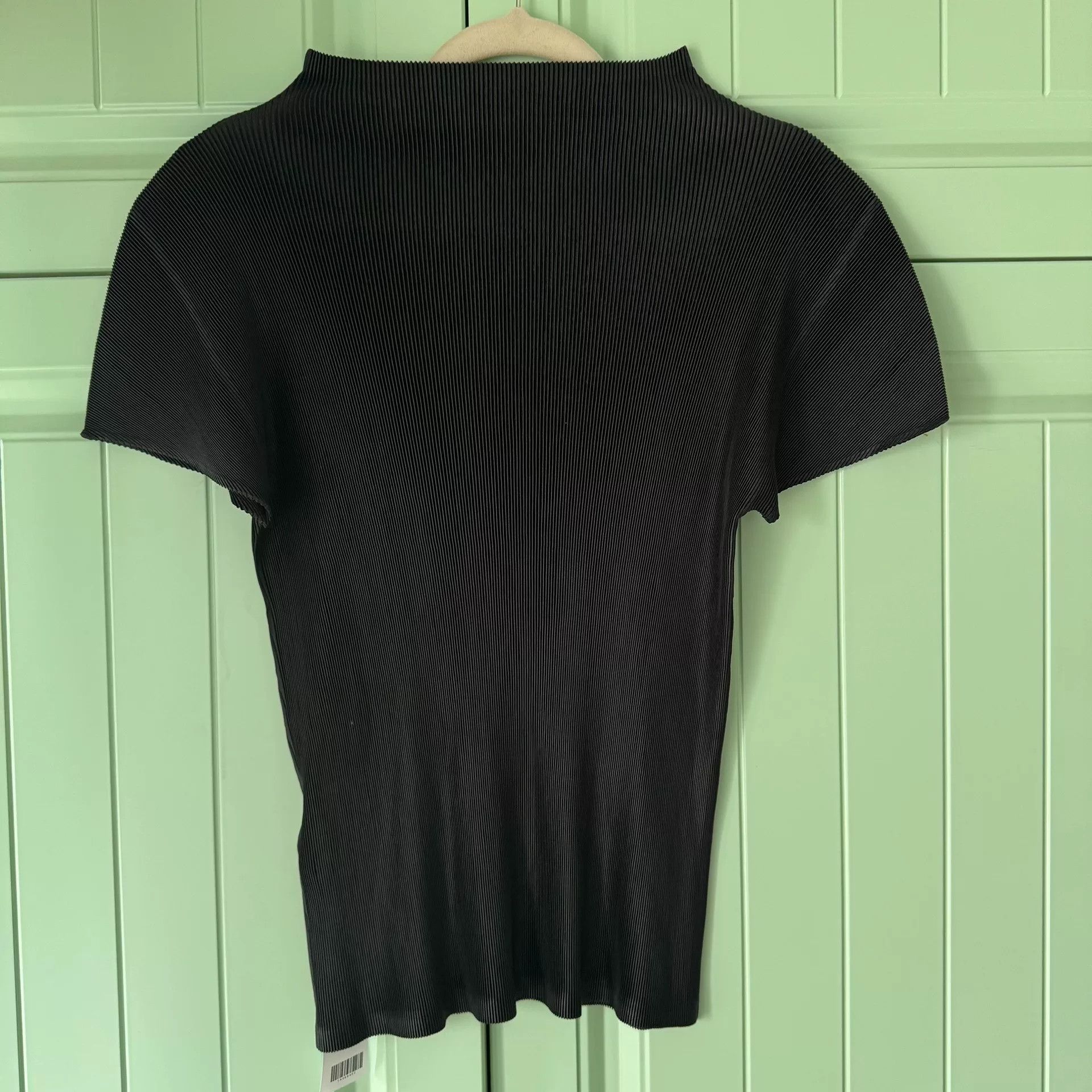 Issey Miyake PLEATS PLEASE FK105 Short-Sleeve Top Size L / US 10 / IT 46 - 2 Thumbnail