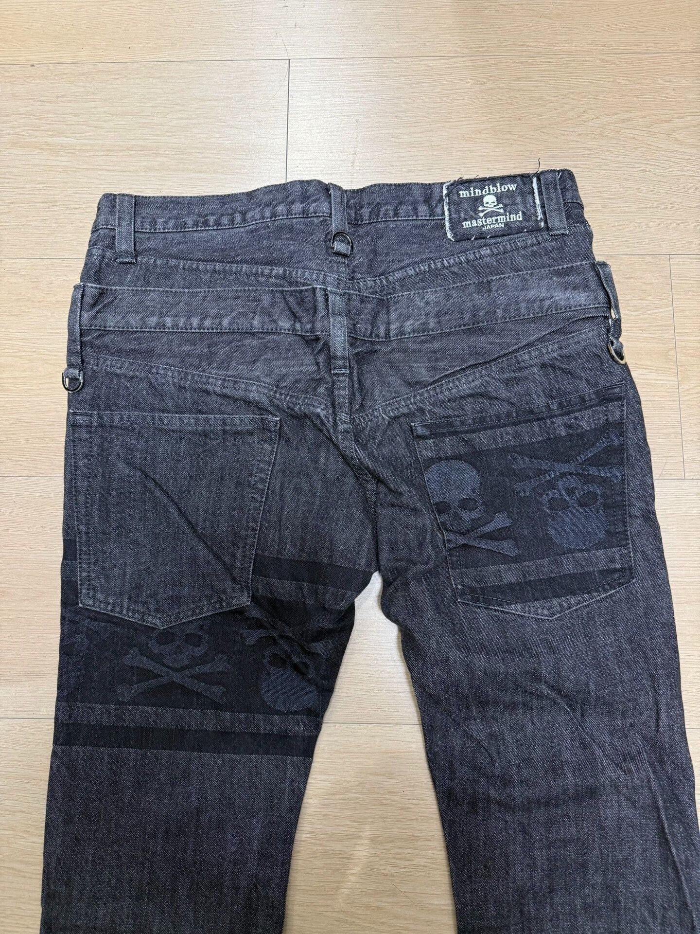 Mastermind Japan Mastermind Japan 12AW Double Waist Jeans Size US 29 - 7 Thumbnail