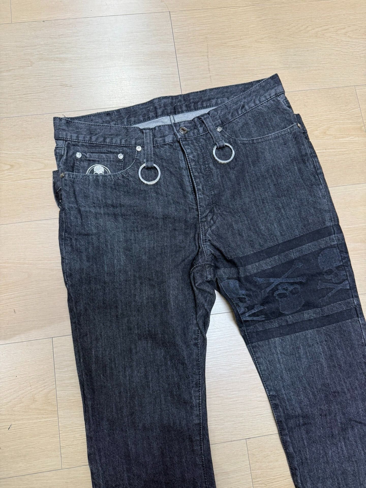 Mastermind Japan Mastermind Japan 12AW Double Waist Jeans Size US 29 - 3 Thumbnail