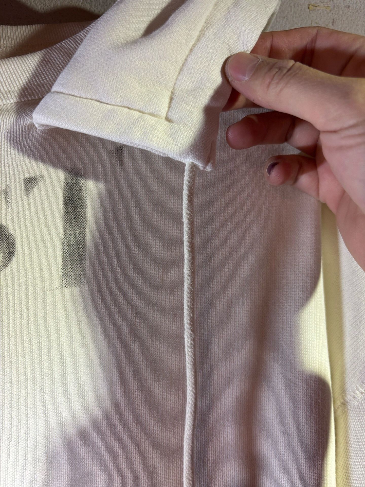 Vintage Vintage Off-White Retro Sweatshirt Size US L / EU 52-54 / 3 - 4 Thumbnail
