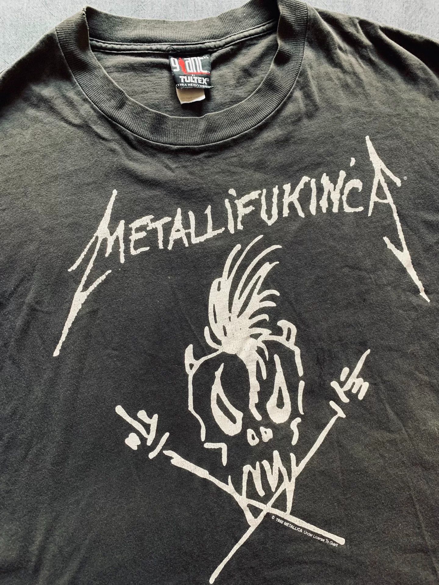 Vintage Vintage Metallica Graphic Print Tee Size US XL / EU 56 / 4 - 3 Thumbnail