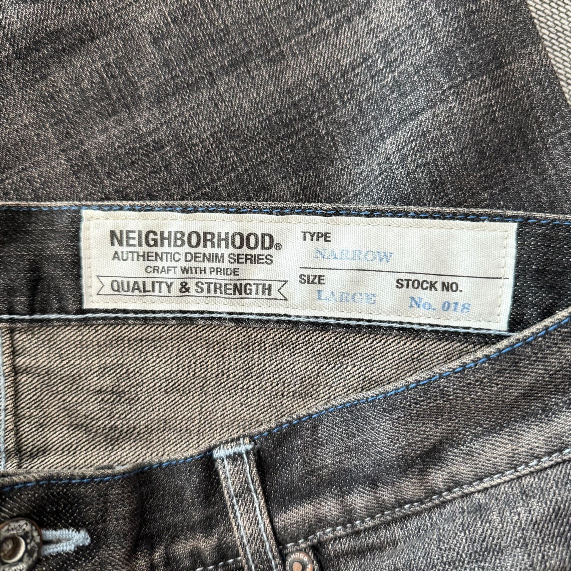 Neighborhood Neighborhood 18ss Basic Washed Jeans Size US 36 / EU 52 - 8 Thumbnail