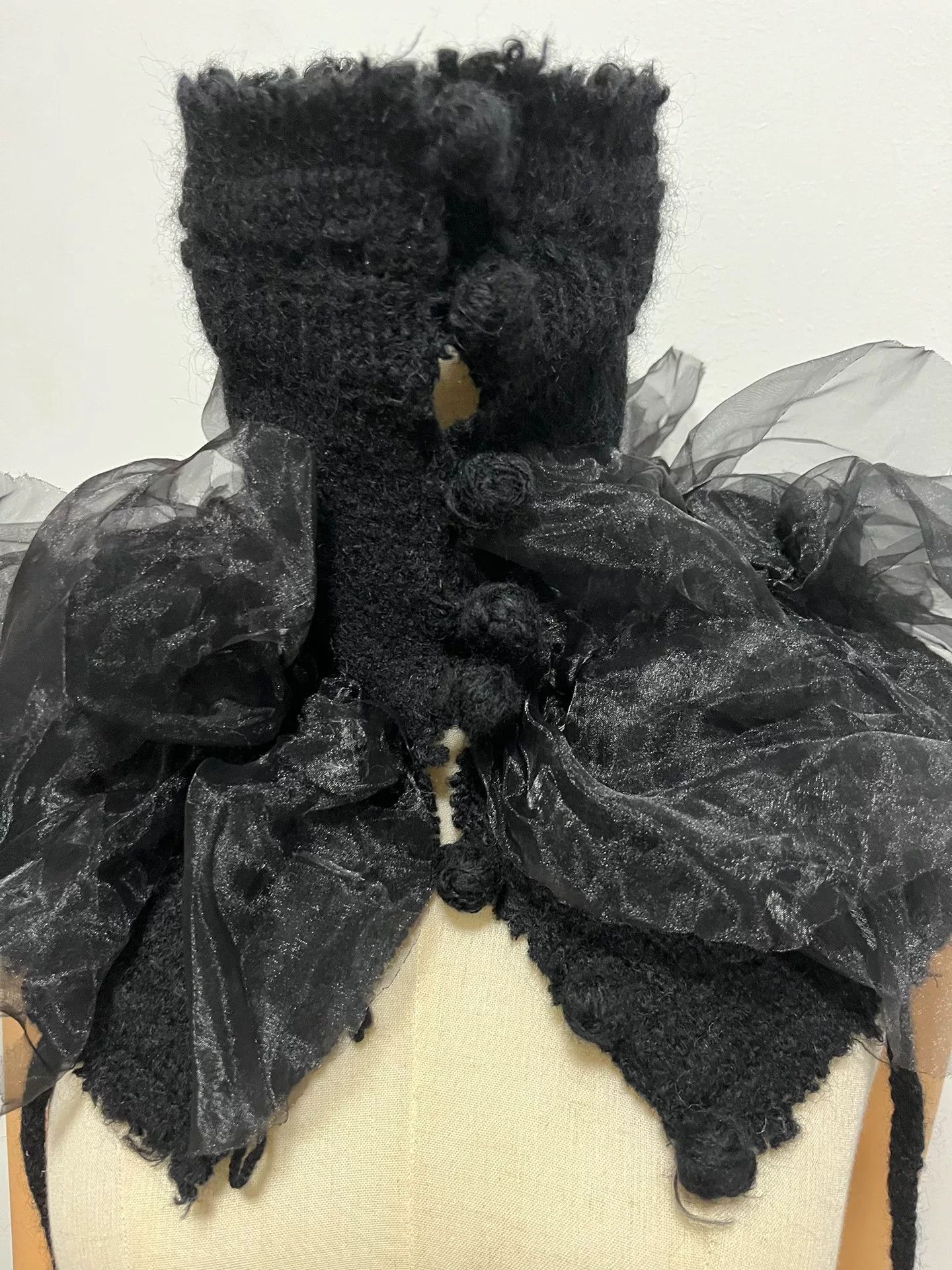 Other Alice Auaa Black Fur Collar Size ONE SIZE - 6 Thumbnail