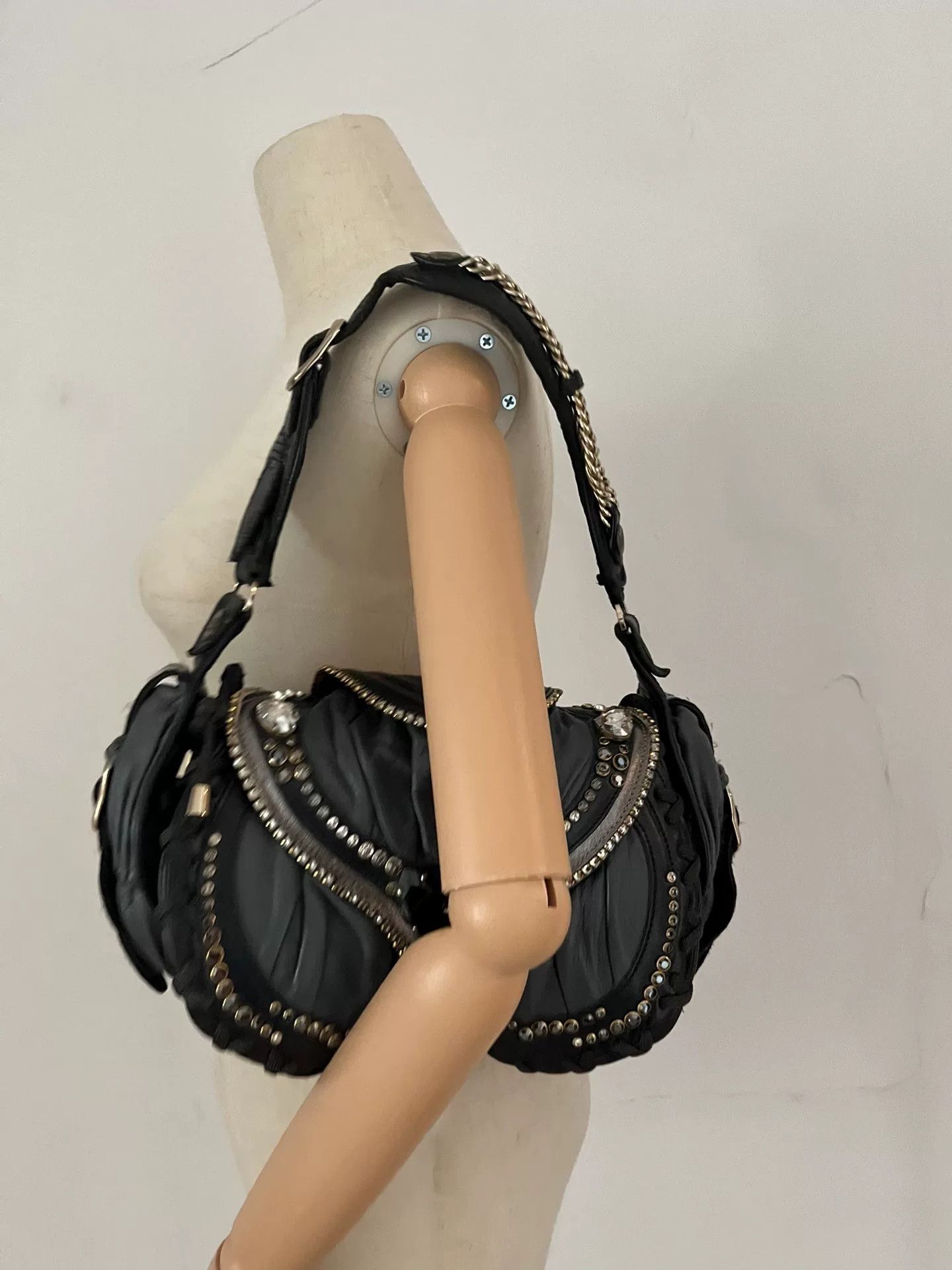 Other Bracher Emden Black Underarm Handbag Size ONE SIZE - 3 Thumbnail