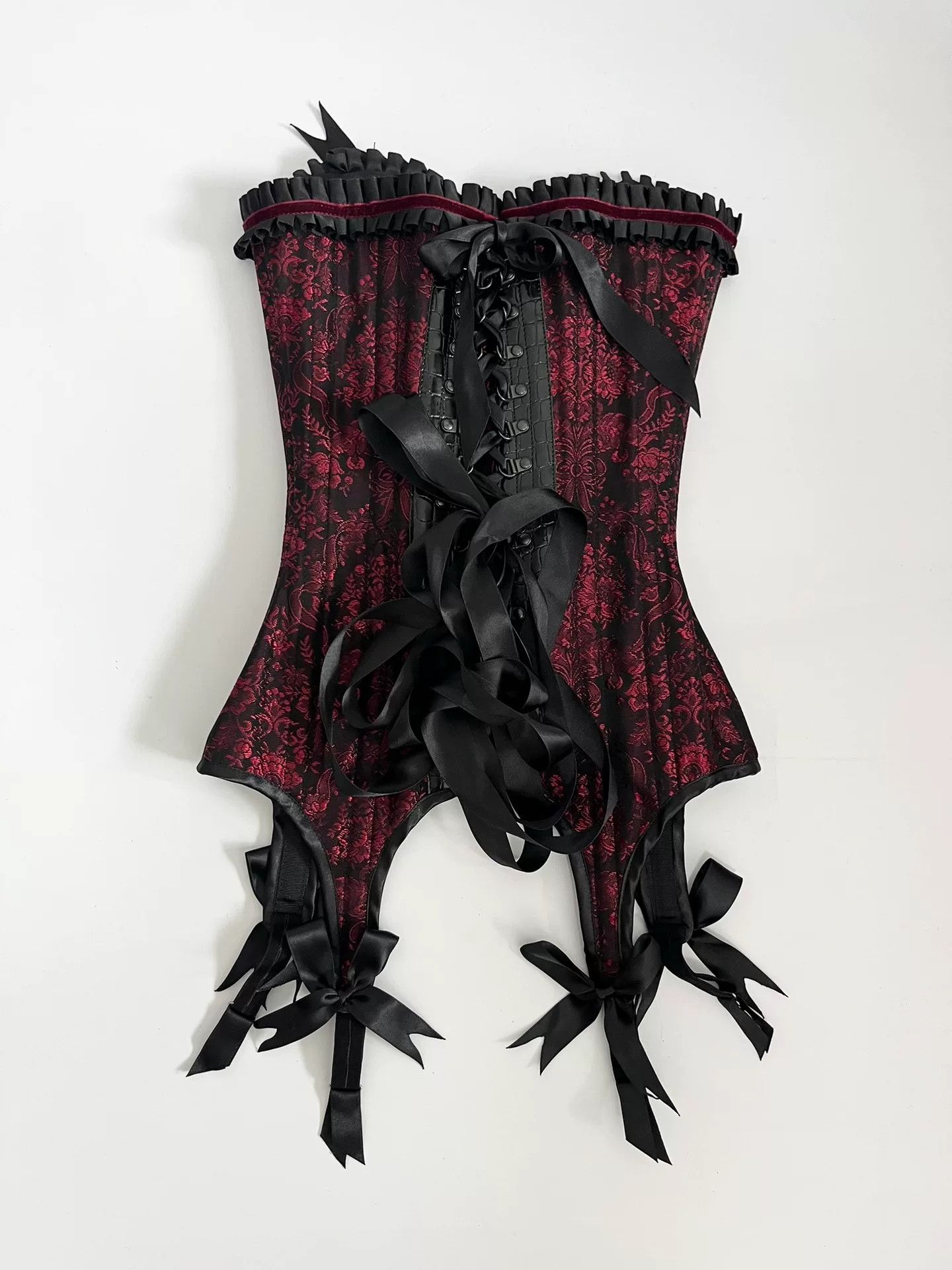 Other Maya Hansen Gothic Bow Corset Size XXS / US 00 / IT 34 - 5 Thumbnail