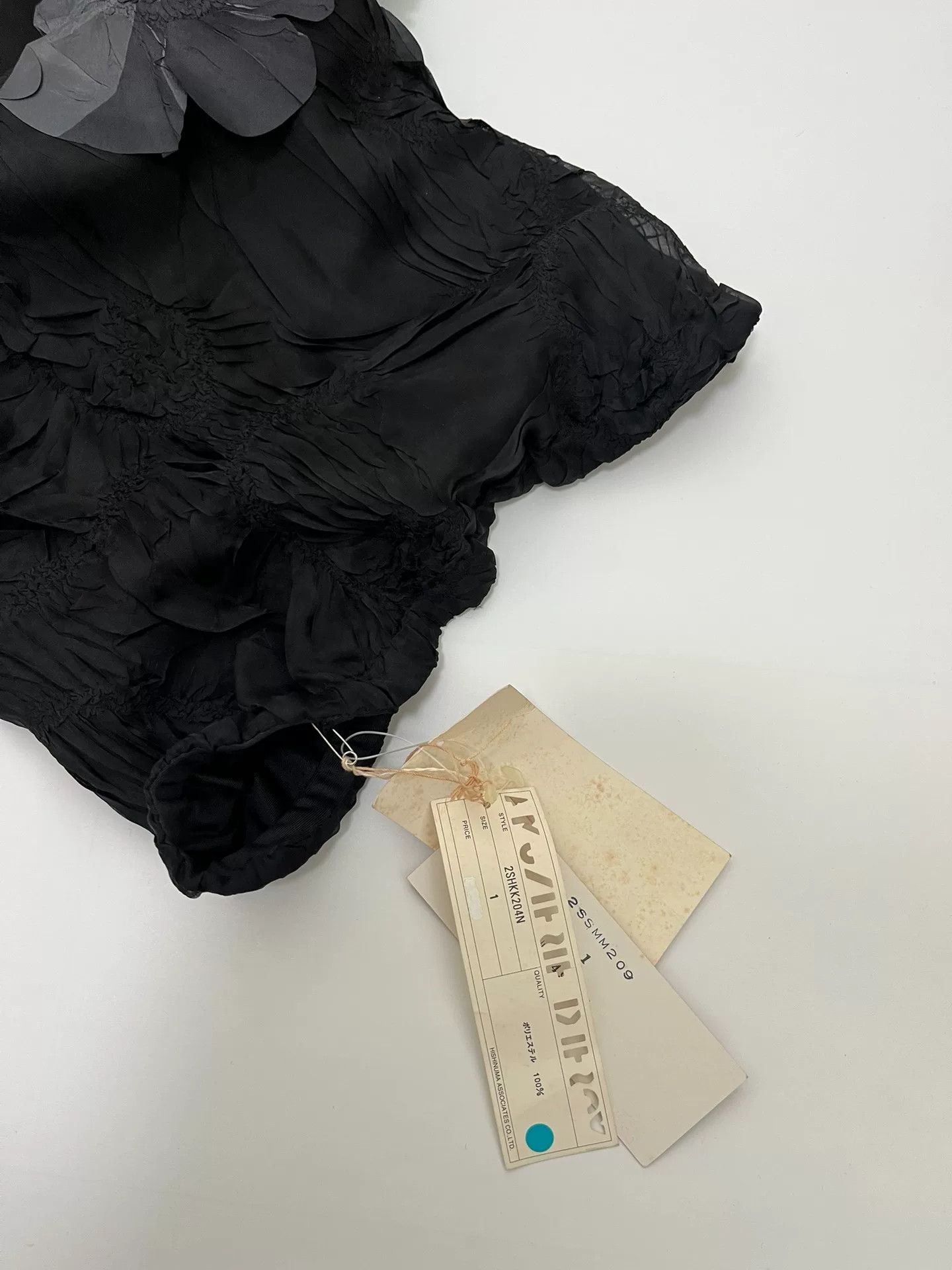 Other YOSHIKI HISHINUMA Black Floral Skirt Size 36" / US 14 / IT 50 - 3 Thumbnail